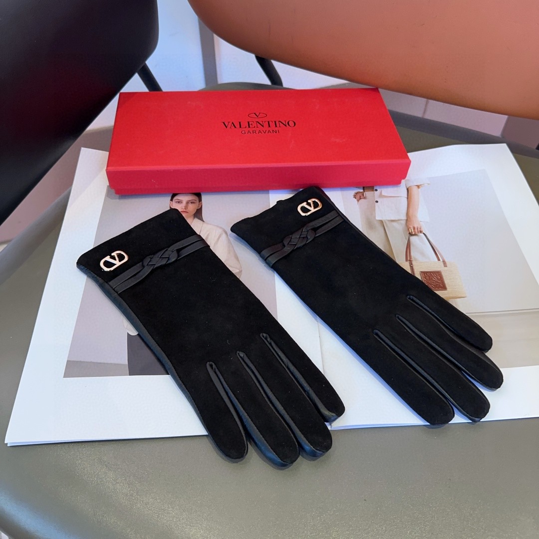 Luxurious Valentino Fashion Gloves: Cozy and Warm for Autumn/Winter, Classic and Soft! - 图片 6