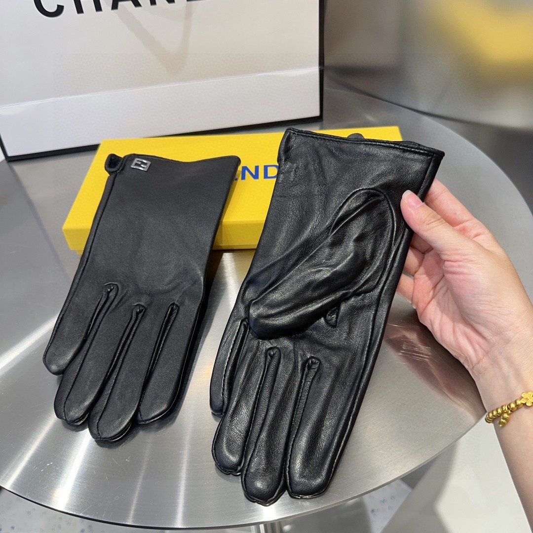💰275 FANDY’S FRESH LAMB-SKIN GLOVES, FASHION GLOVES, WARMER INSIDE OF AUTUMN AND WINTER. ML - 图片 6