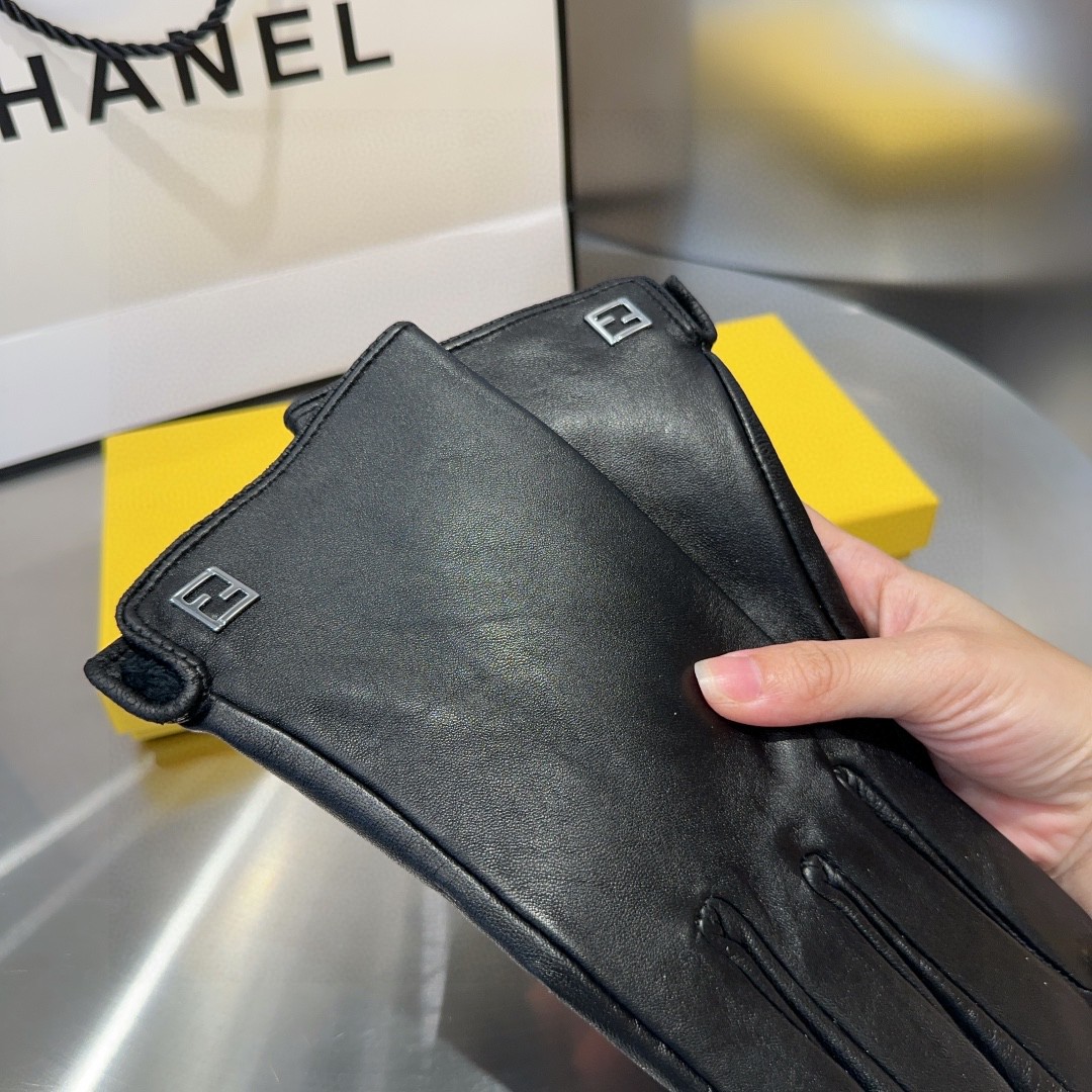 💰275 FANDY’S FRESH LAMB-SKIN GLOVES, FASHION GLOVES, WARMER INSIDE OF AUTUMN AND WINTER. ML - 图片 7