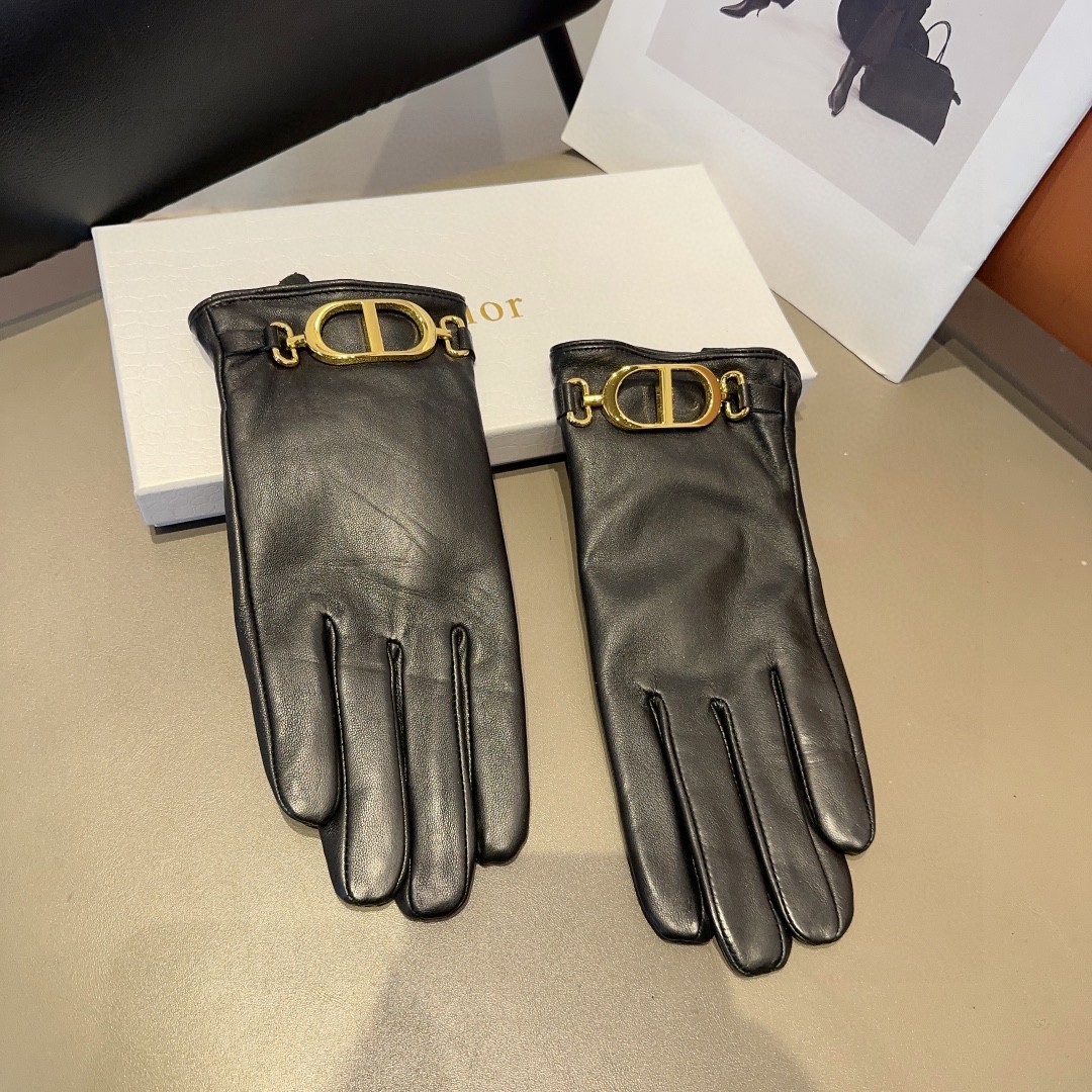 Fashionable DIAU Lambskin Gloves for Comfortable Autumn and Winter Wear. - 图片 4