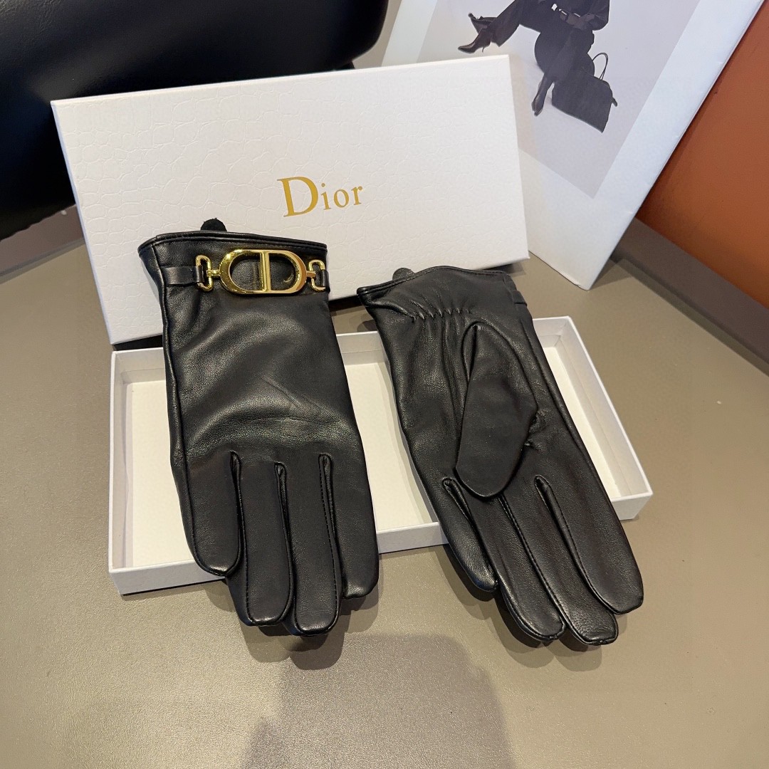 Fashionable DIAU Lambskin Gloves for Comfortable Autumn and Winter Wear. - 图片 6