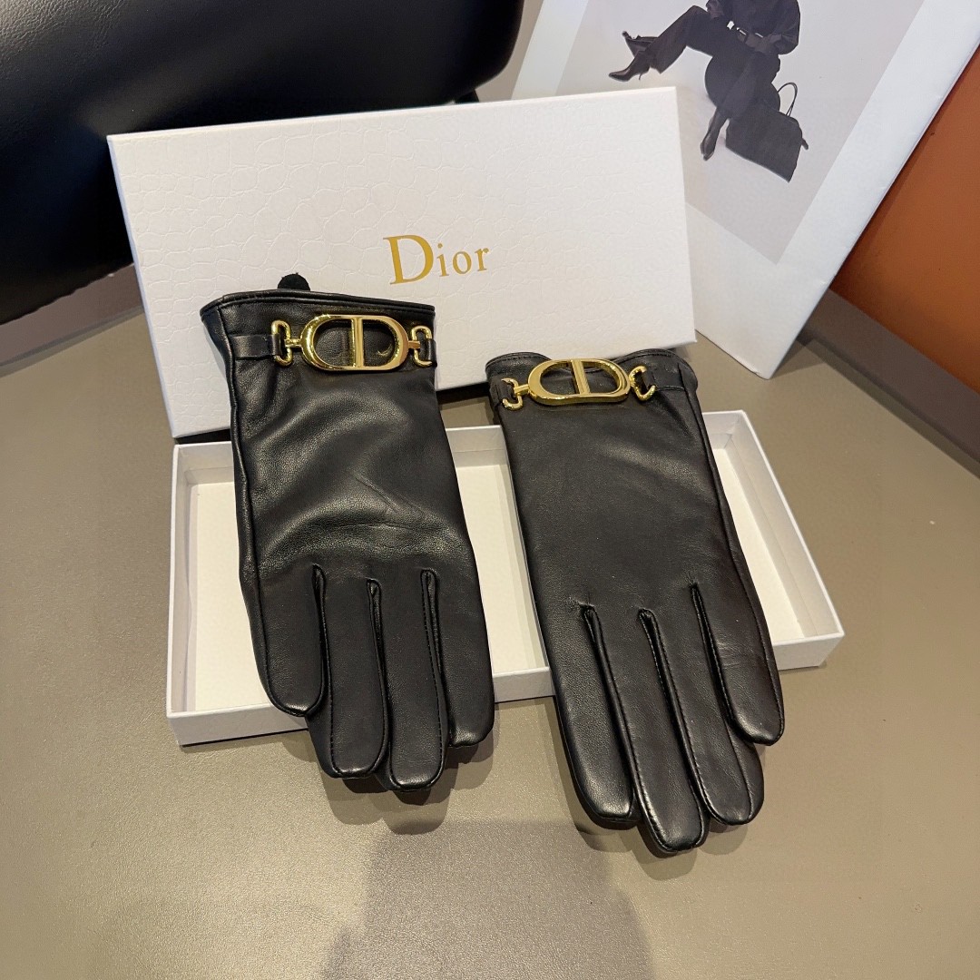 Fashionable DIAU Lambskin Gloves for Comfortable Autumn and Winter Wear. - 图片 5