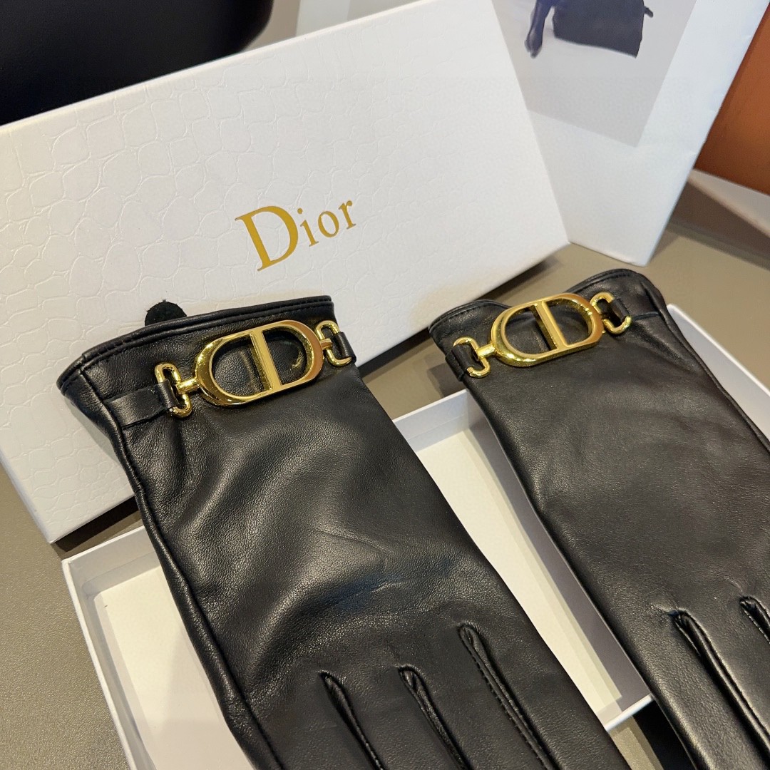 Fashionable DIAU Lambskin Gloves for Comfortable Autumn and Winter Wear. - 图片 7
