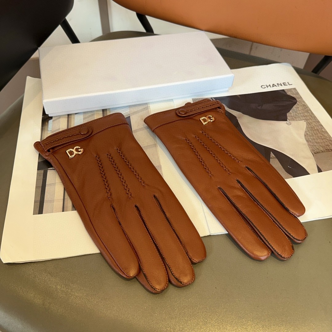 Luxurious Lamb-Skin Fashion Gloves for Autumn/Winter, Sizes L & XL, Code Included - 图片 4