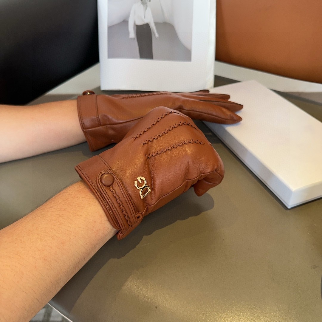 Luxurious Lamb-Skin Fashion Gloves for Autumn/Winter, Sizes L & XL, Code Included - 图片 3