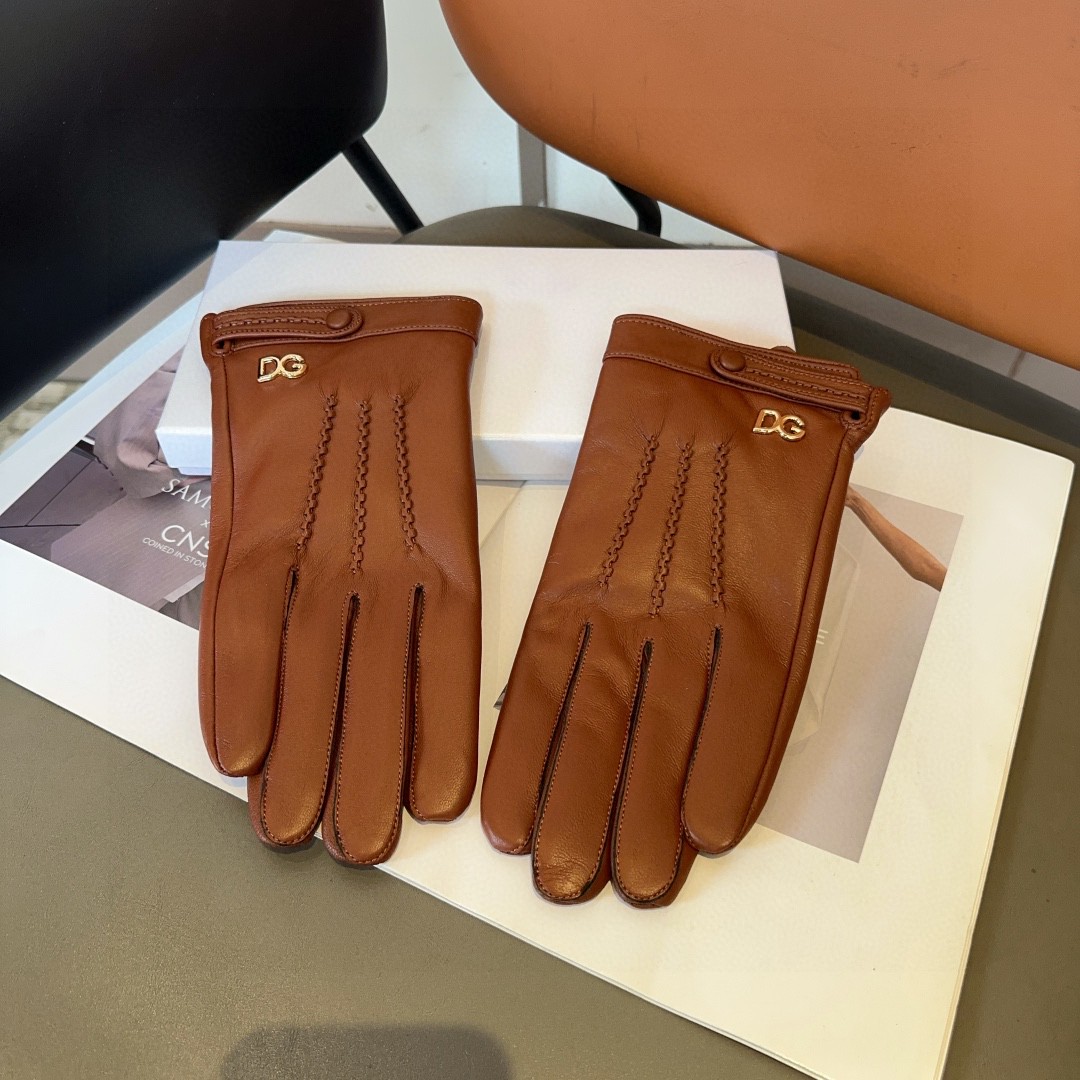 Luxurious Lamb-Skin Fashion Gloves for Autumn/Winter, Sizes L & XL, Code Included - 图片 5
