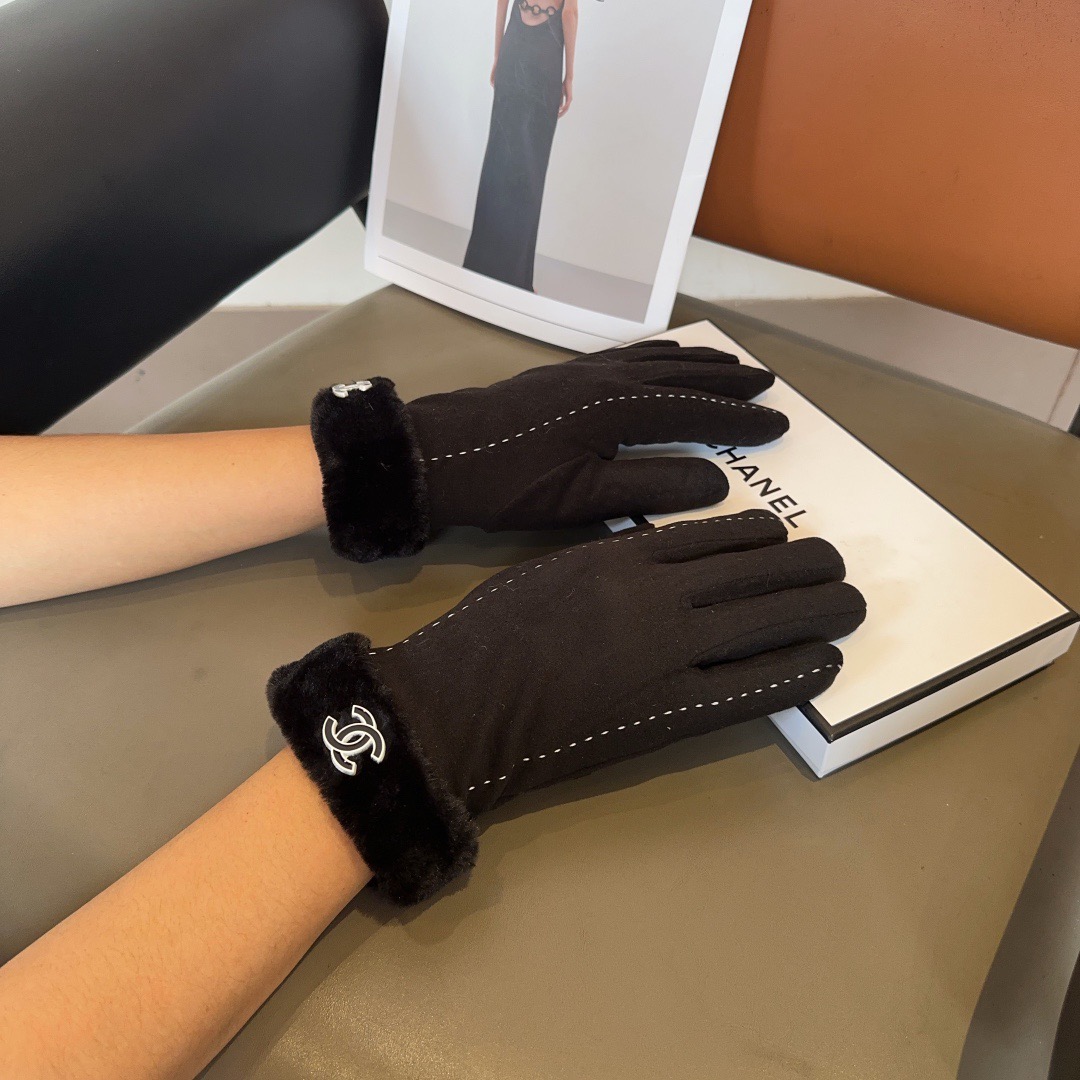 NO:701875,Chanel women's gloves, fashionable gloves, classic, simple and easy to use, super comfortable, soft and versatile!  One size fits all gloves, gloves, chanel, gloves19860909香奈儿女款手套,时尚手套,经典简洁上手超舒适柔软、百搭！均码手套,手套,chanel,gloves,accessory