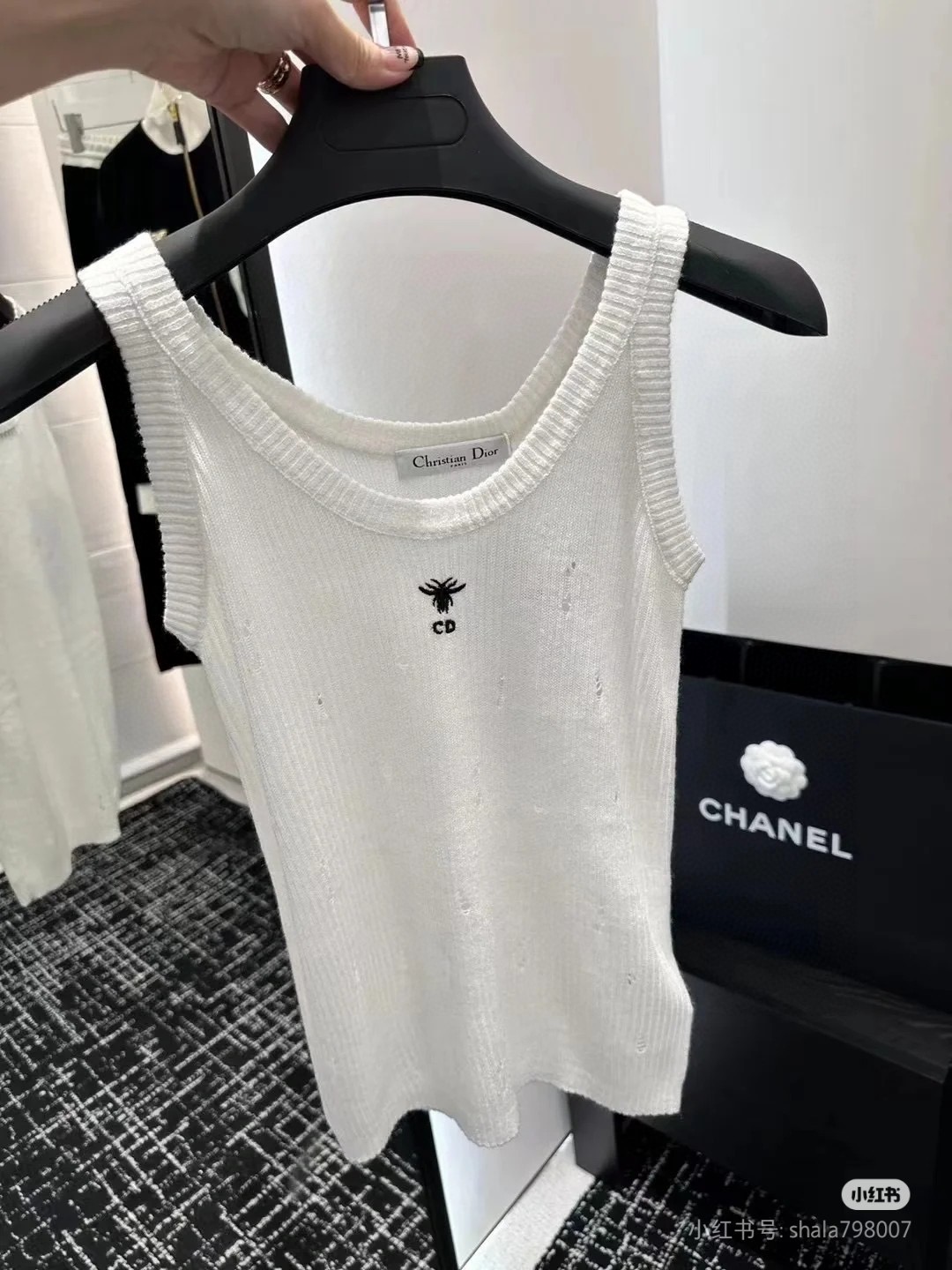 迪奥小背心，搭外套单穿超🔥爆均码