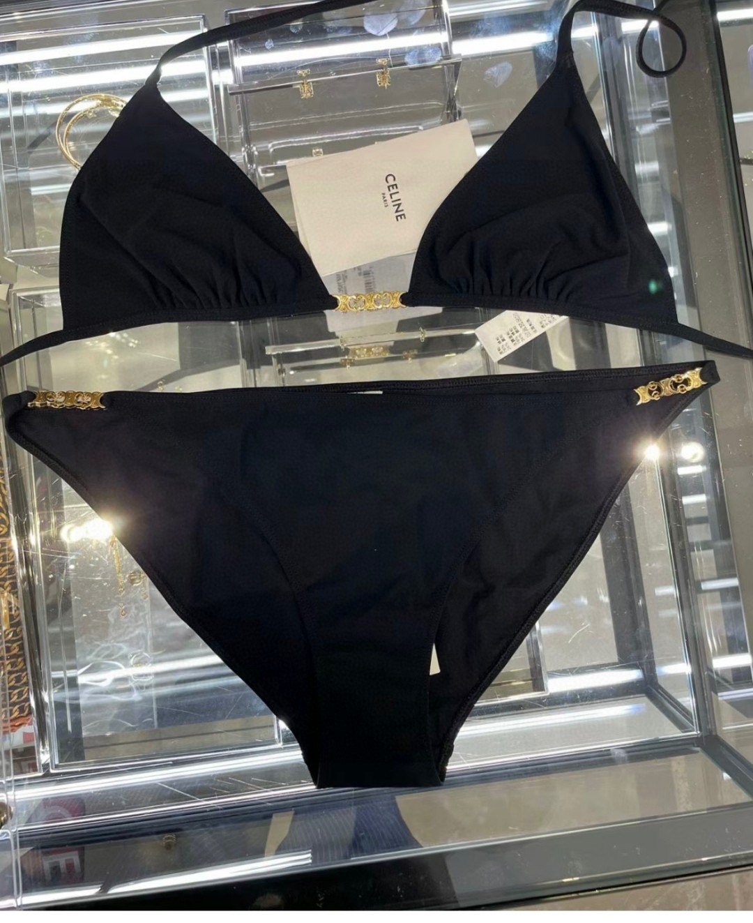 塞琳新款泳衣，时尚潮人必备！实物超级好看！海边度假拍照超级好！SML