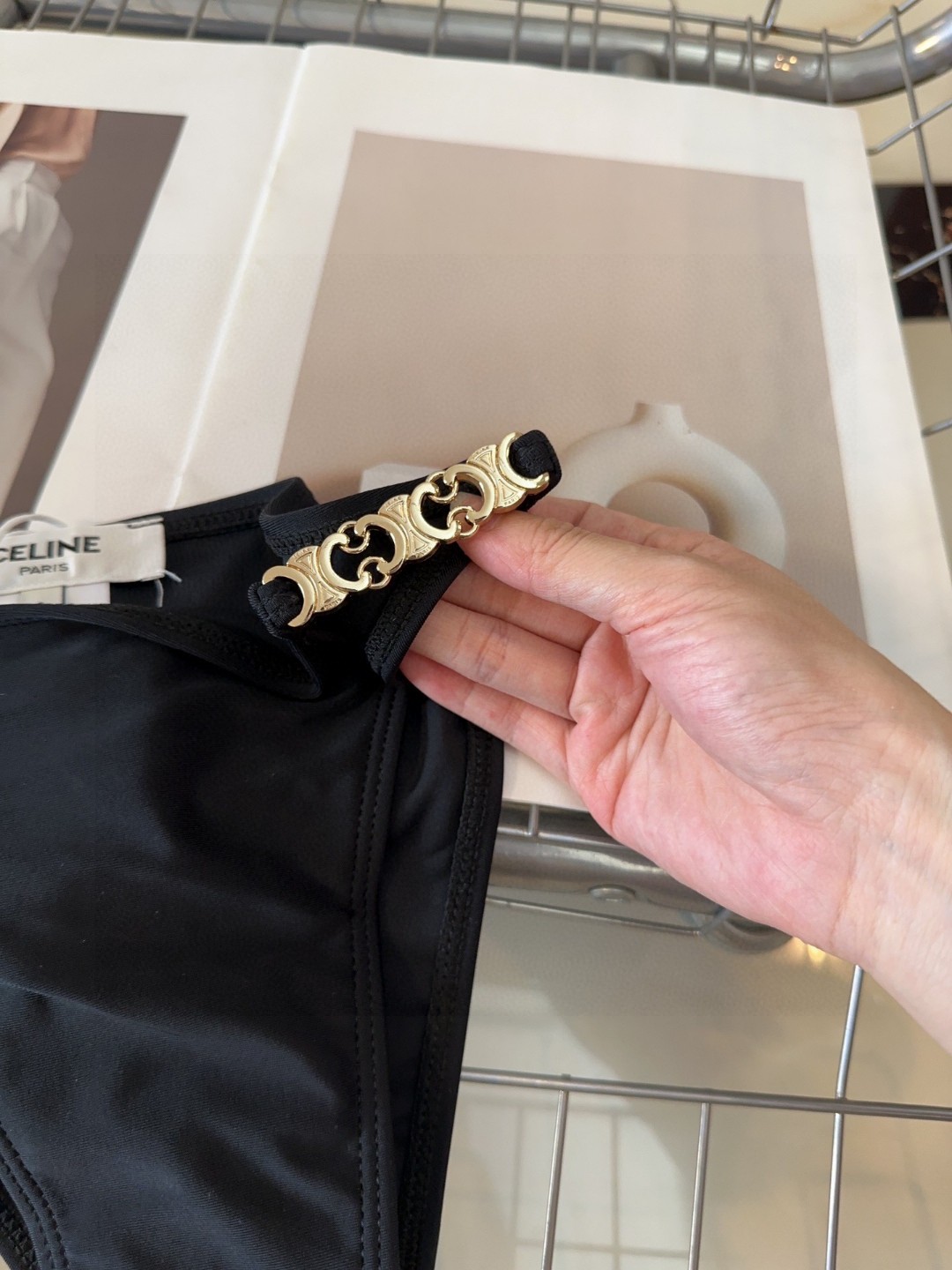 塞琳新款泳衣，时尚潮人必备！实物超级好看！海边度假拍照超级好！SML