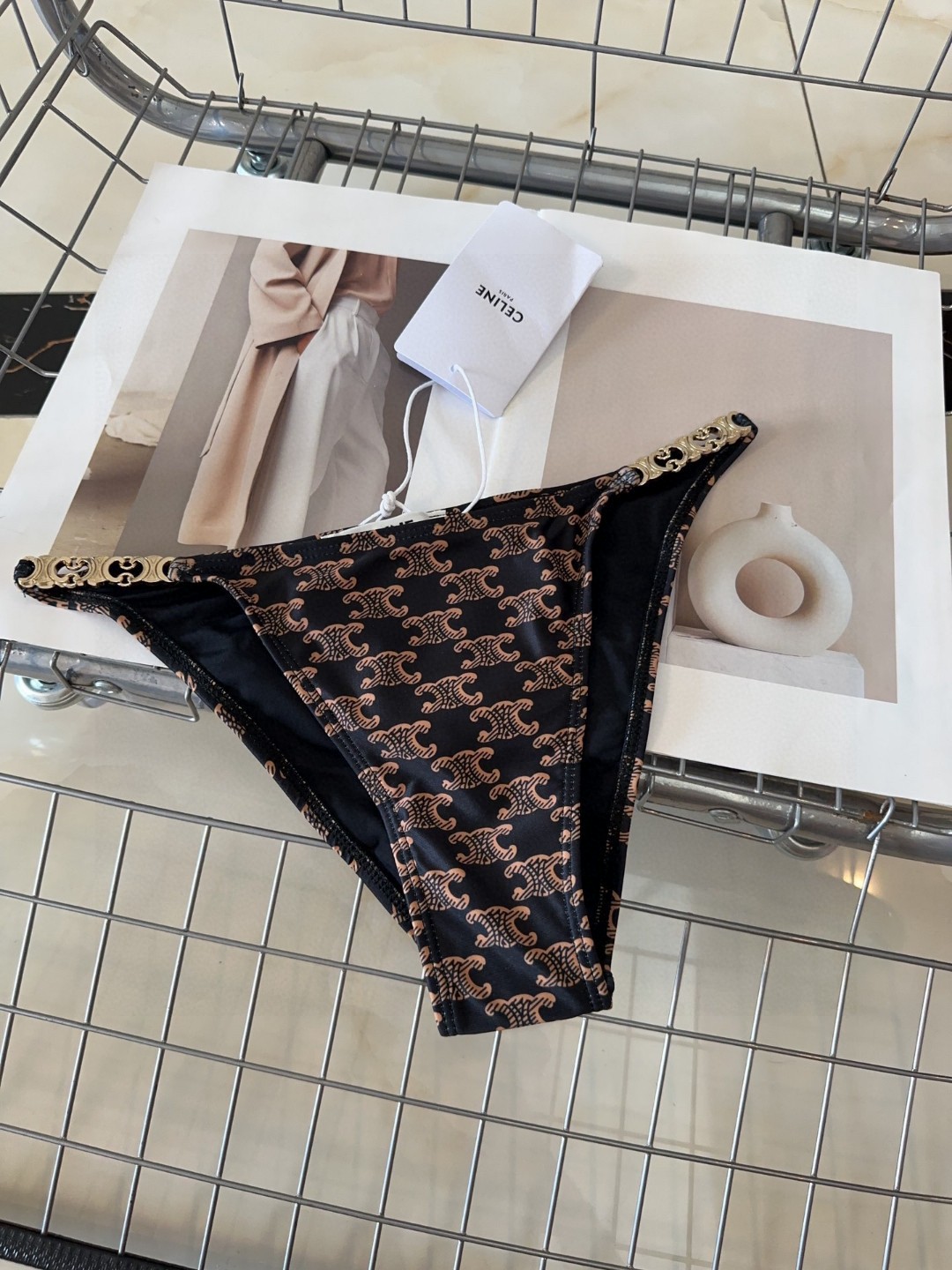 塞琳新款泳衣，时尚潮人必备！实物超级好看！海边度假拍照超级好！SML