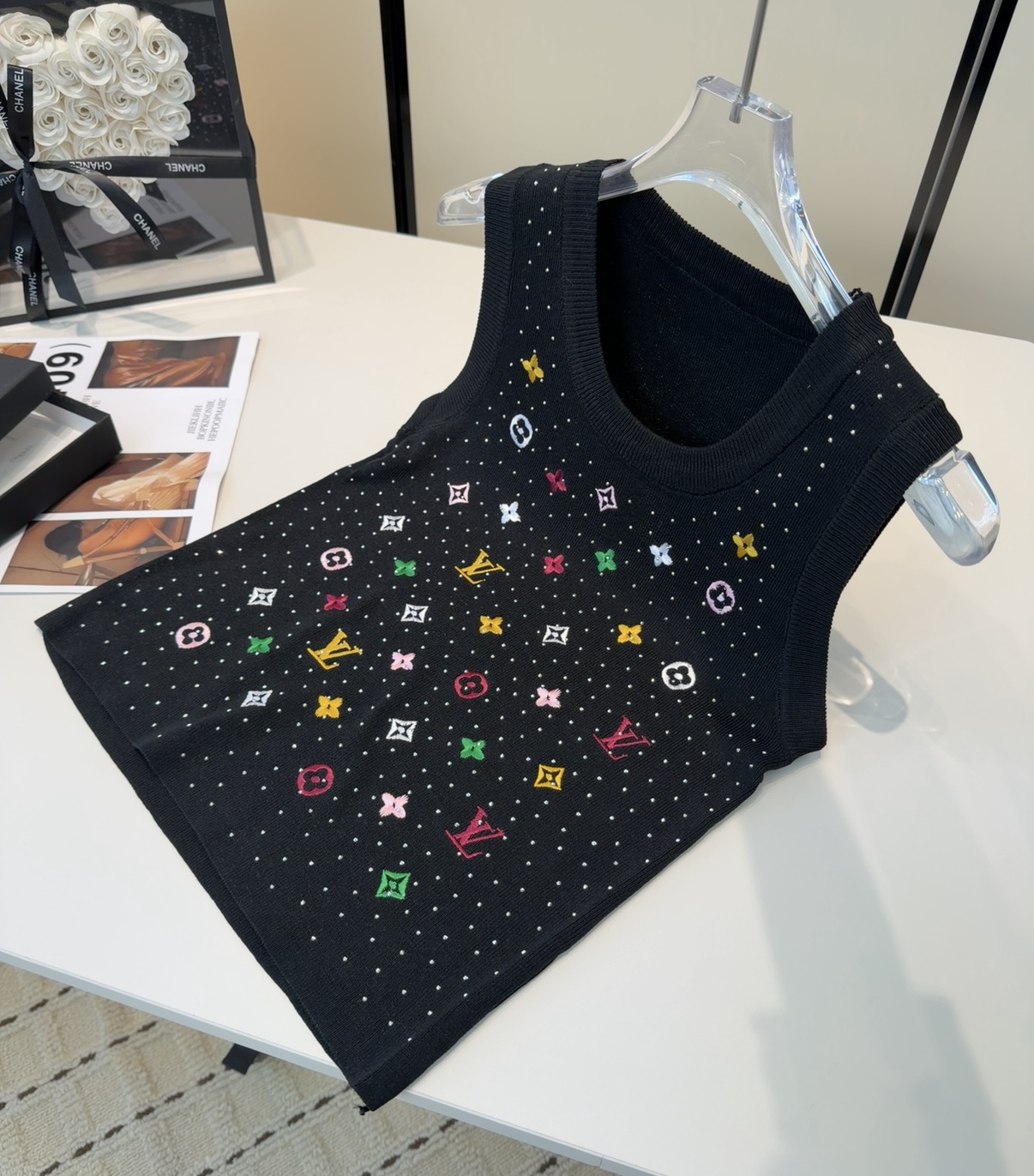 Lv背心，搭外套单穿超🔥爆均码