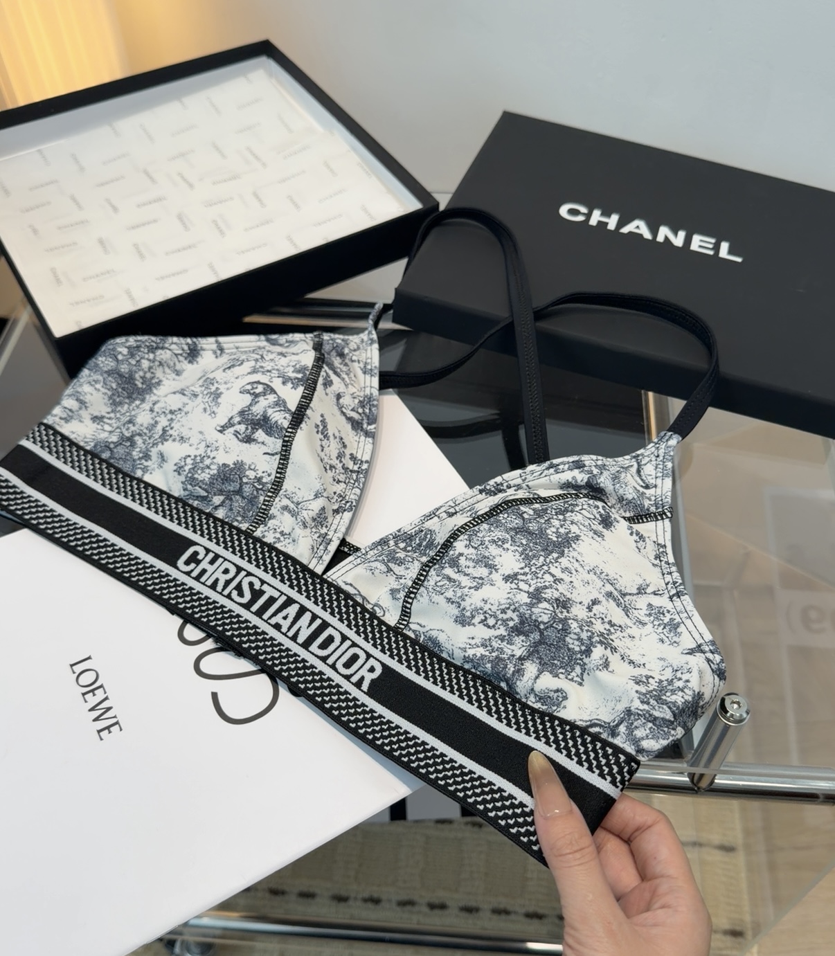 迪奥泳衣，上身显瘦而且好看！穿着很洋气😍SML