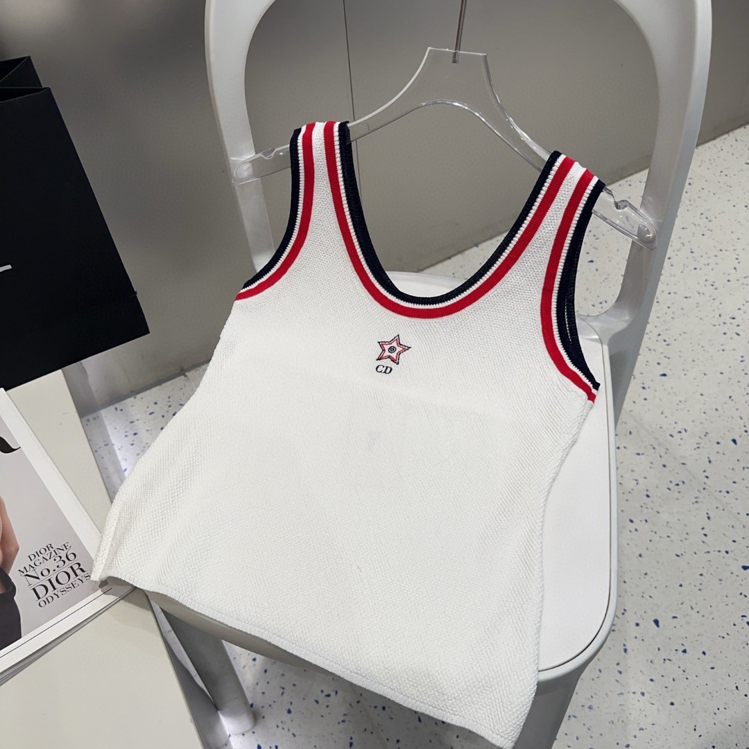 迪奥背心，搭外套单穿超🔥爆均码