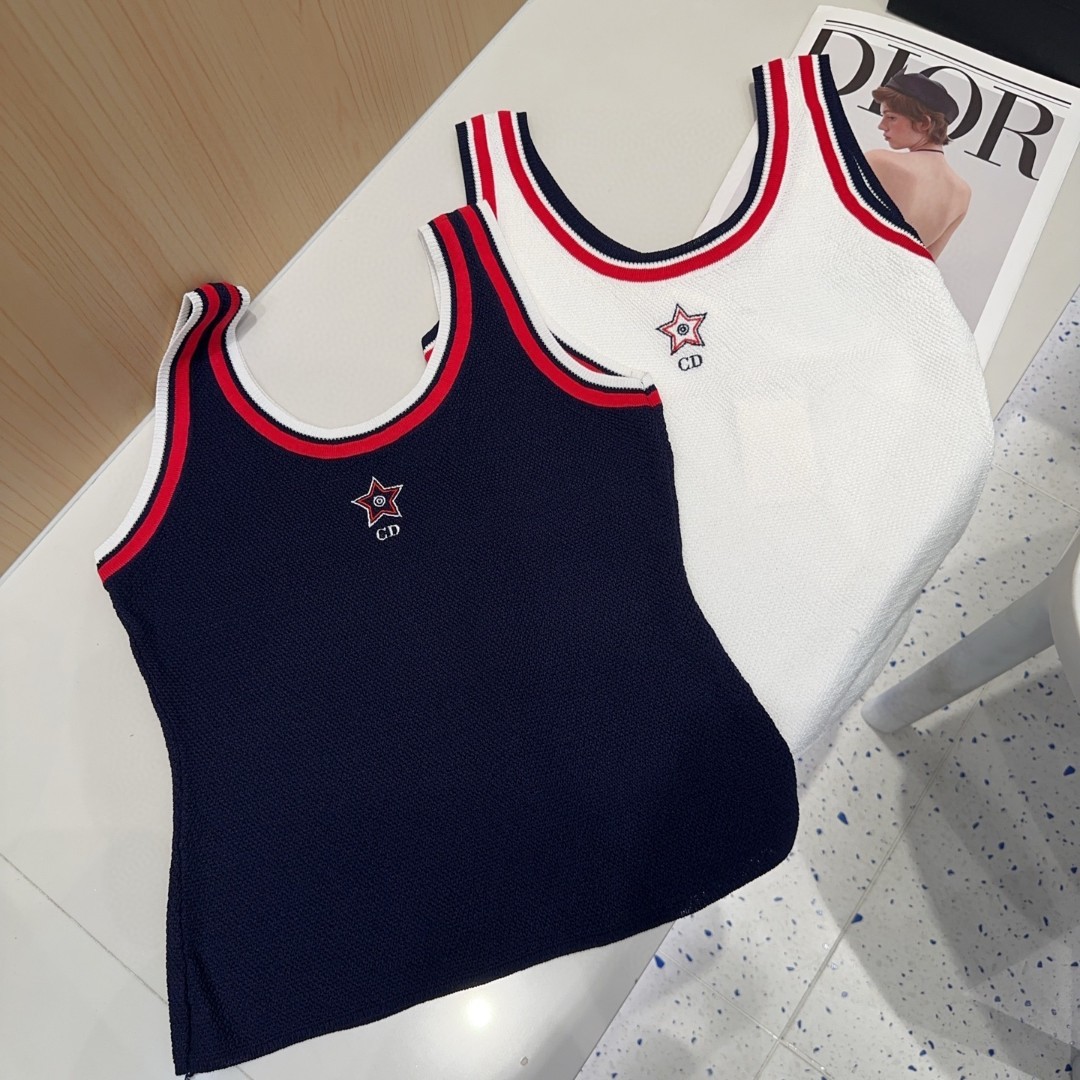 迪奥背心，搭外套单穿超🔥爆均码