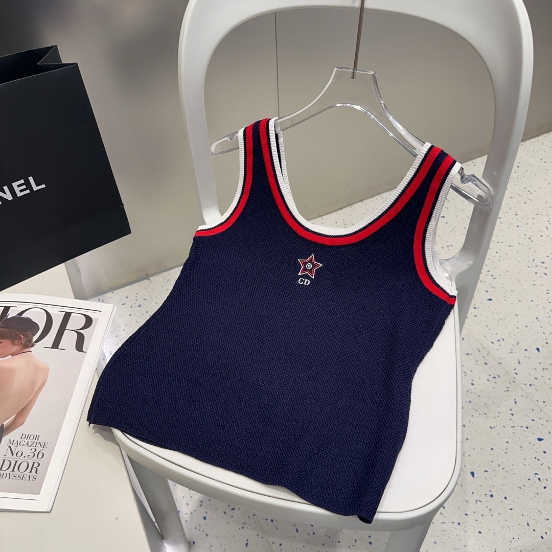 迪奥背心，搭外套单穿超🔥爆均码