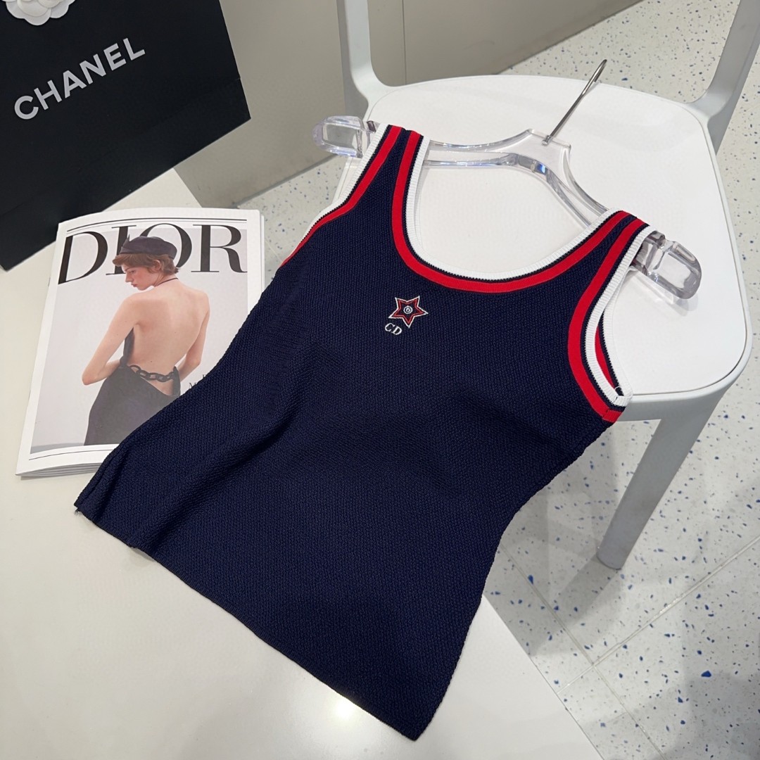 迪奥背心，搭外套单穿超🔥爆均码