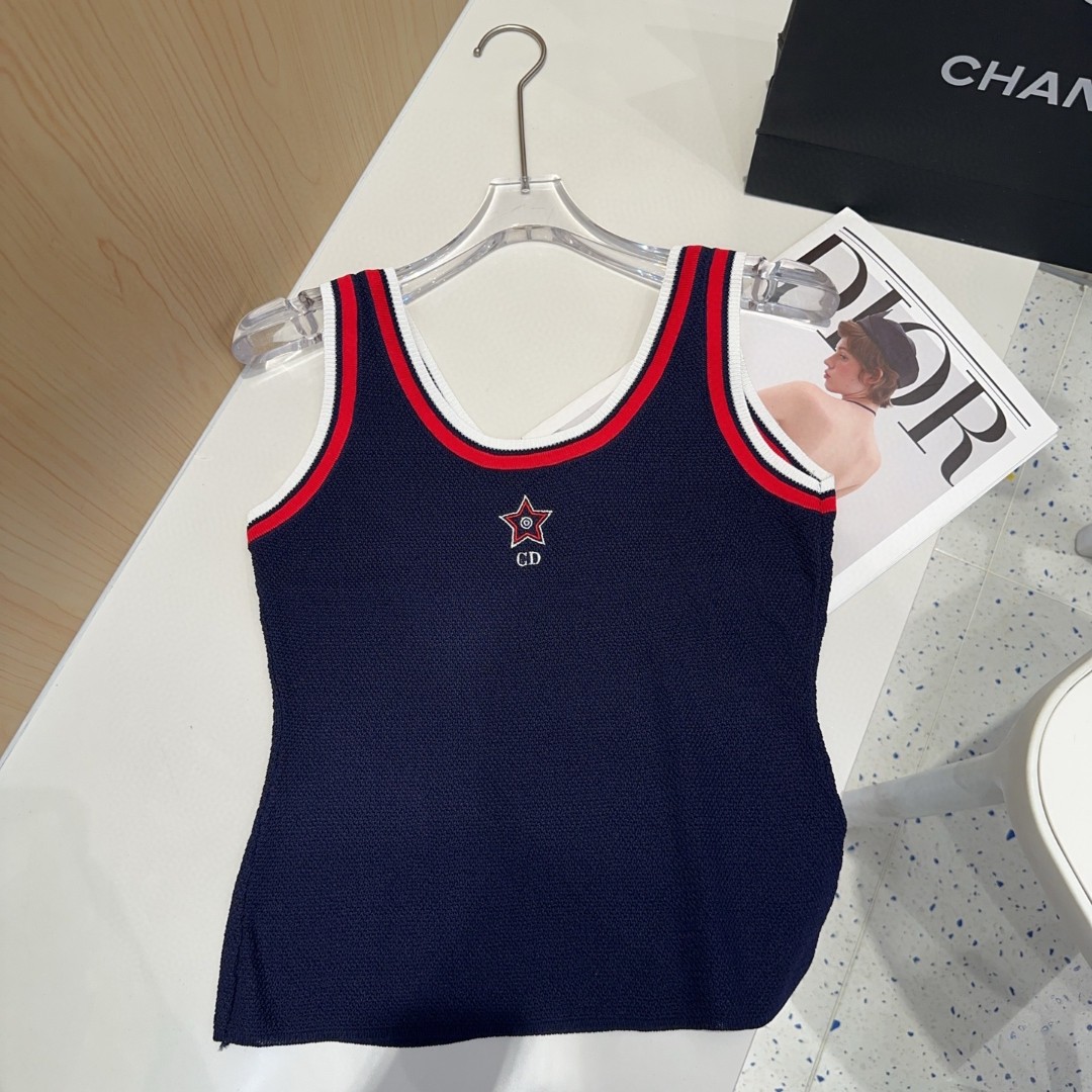 迪奥背心，搭外套单穿超🔥爆均码