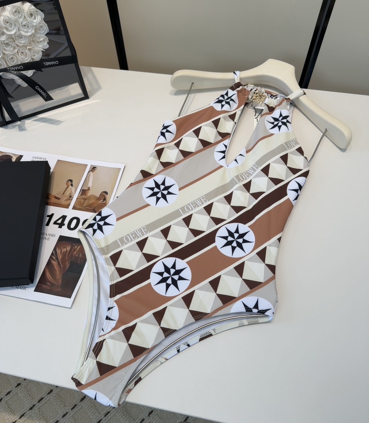 罗意威泳衣，上身显瘦而且好看！穿着很洋气😍SML