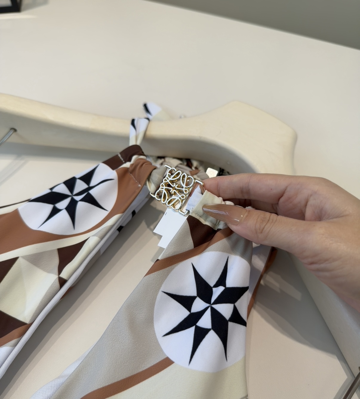 罗意威泳衣，上身显瘦而且好看！穿着很洋气😍SML