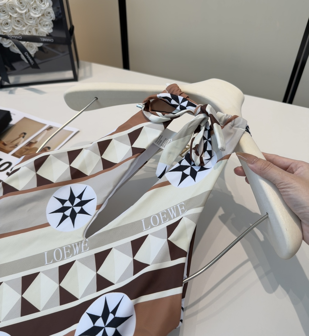 罗意威泳衣，上身显瘦而且好看！穿着很洋气😍SML