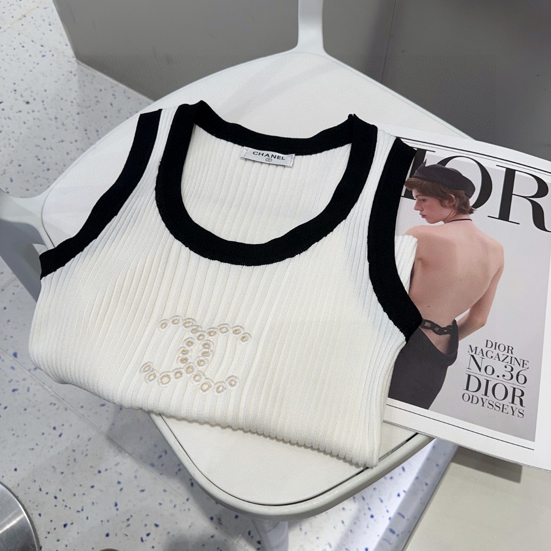 高版本香奈儿上衣背心基础简约 经典百搭 时髦高级均码