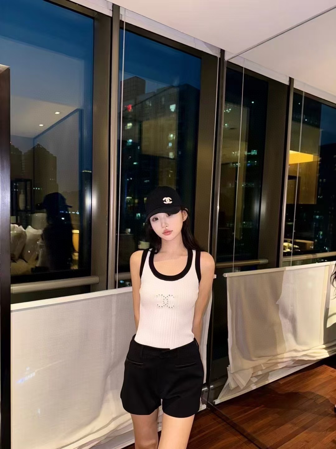 高版本香奈儿上衣背心基础简约 经典百搭 时髦高级均码