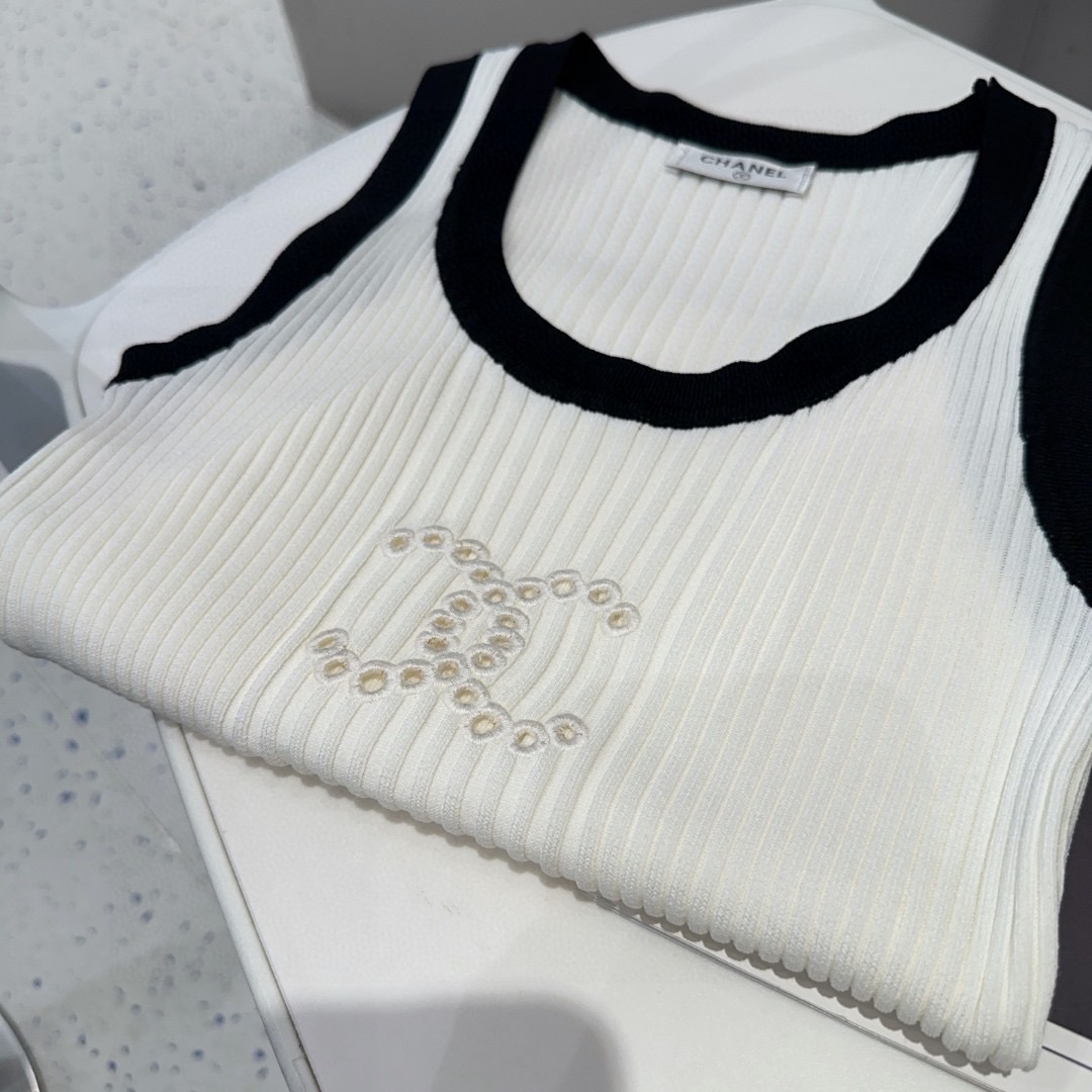高版本香奈儿上衣背心基础简约 经典百搭 时髦高级均码