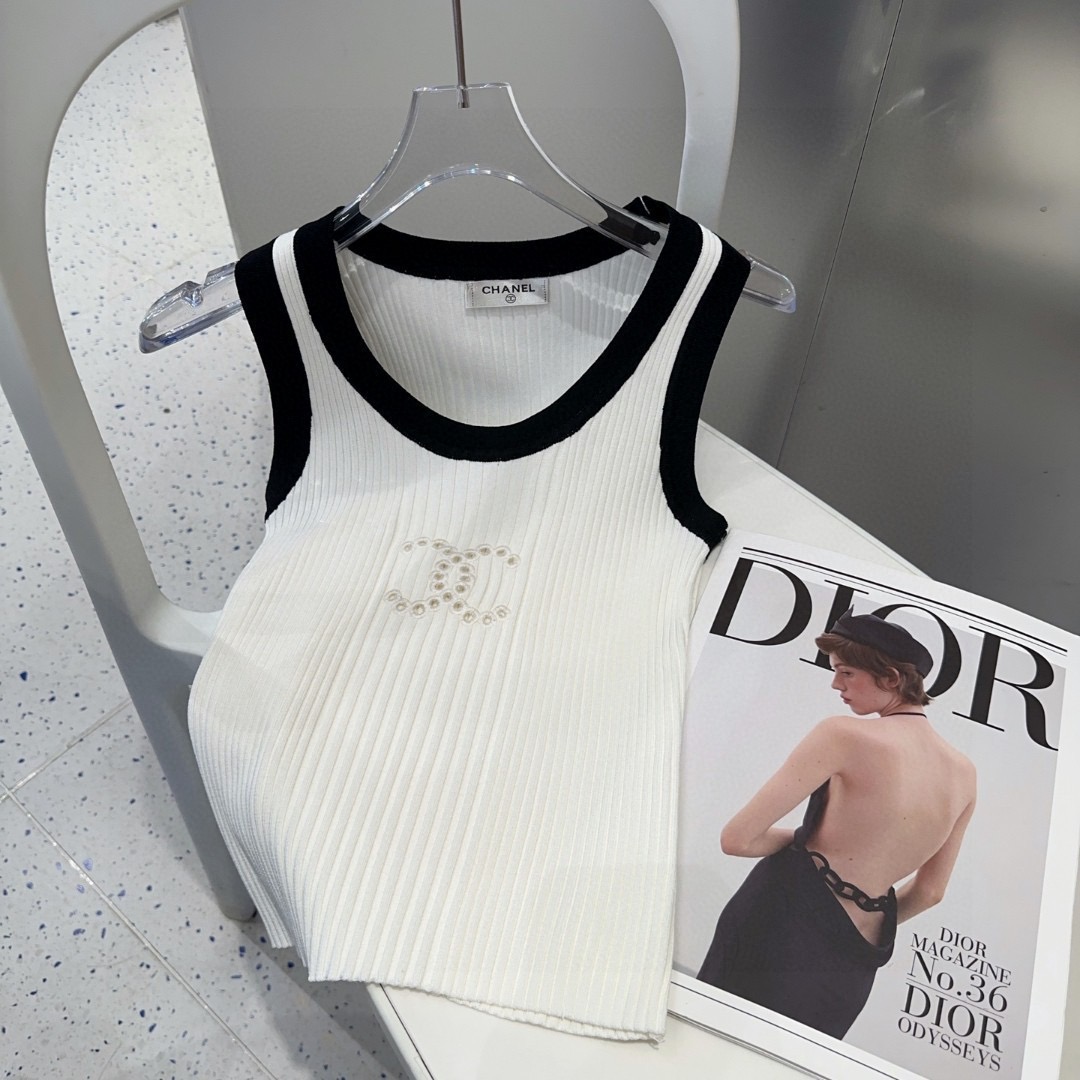 高版本香奈儿上衣背心基础简约 经典百搭 时髦高级均码
