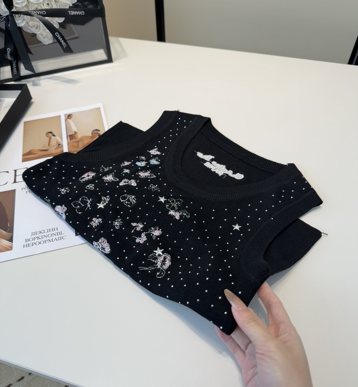 迪奥上衣背心基础简约 经典百搭 时髦高级均码