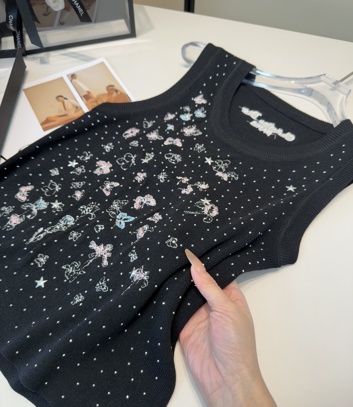 迪奥上衣背心基础简约 经典百搭 时髦高级均码