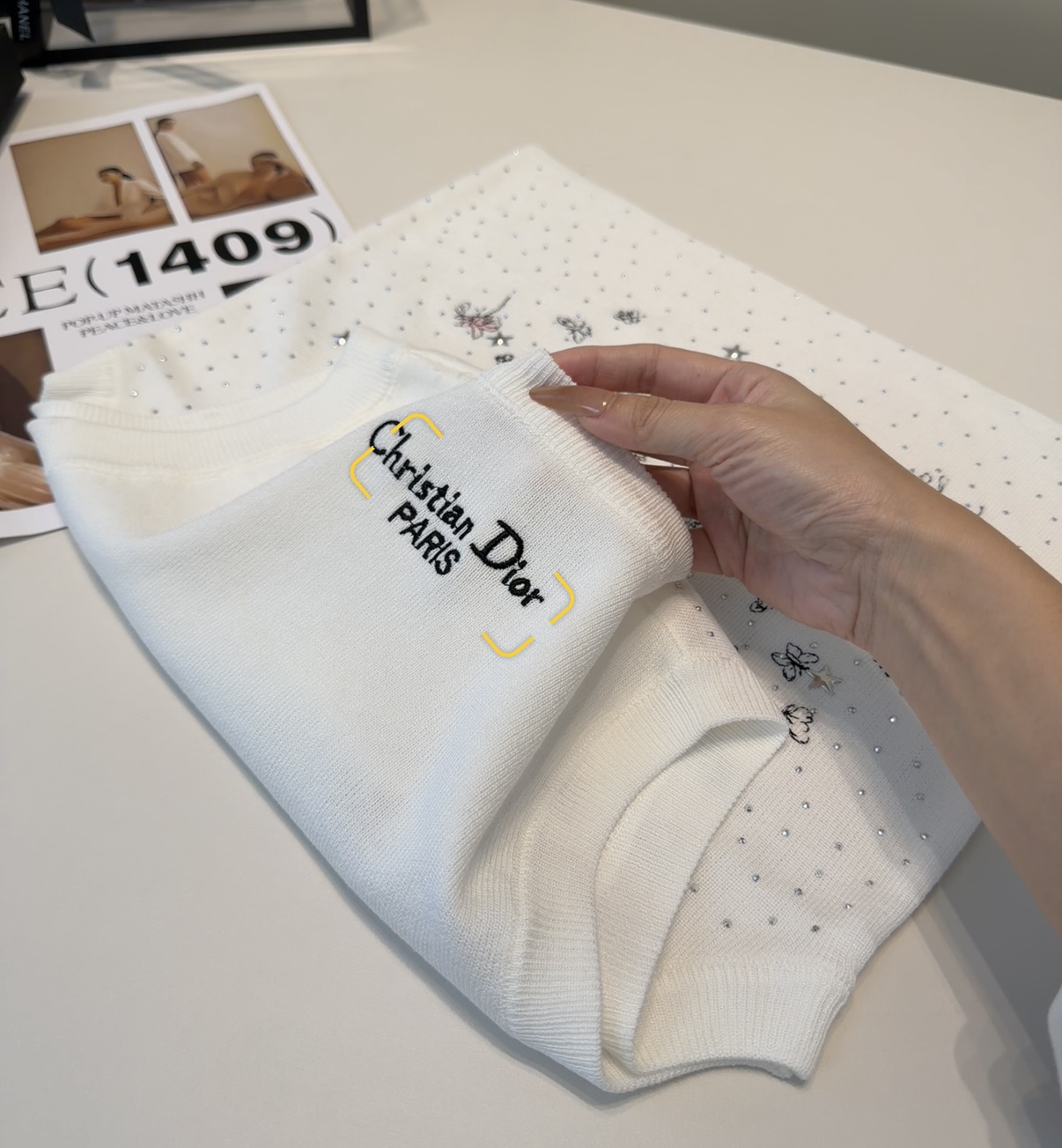 迪奥上衣背心基础简约 经典百搭 时髦高级均码