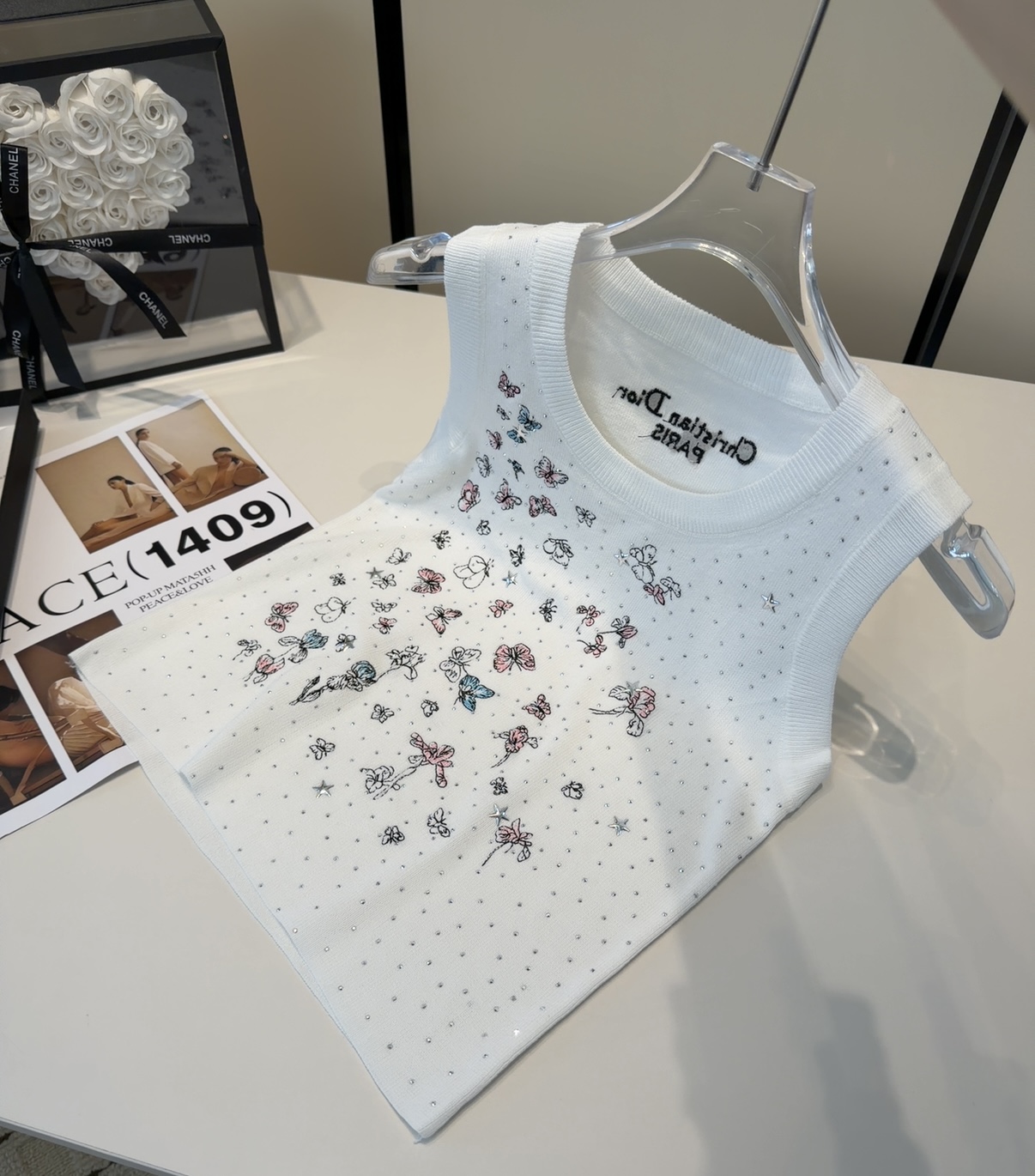 迪奥上衣背心基础简约 经典百搭 时髦高级均码