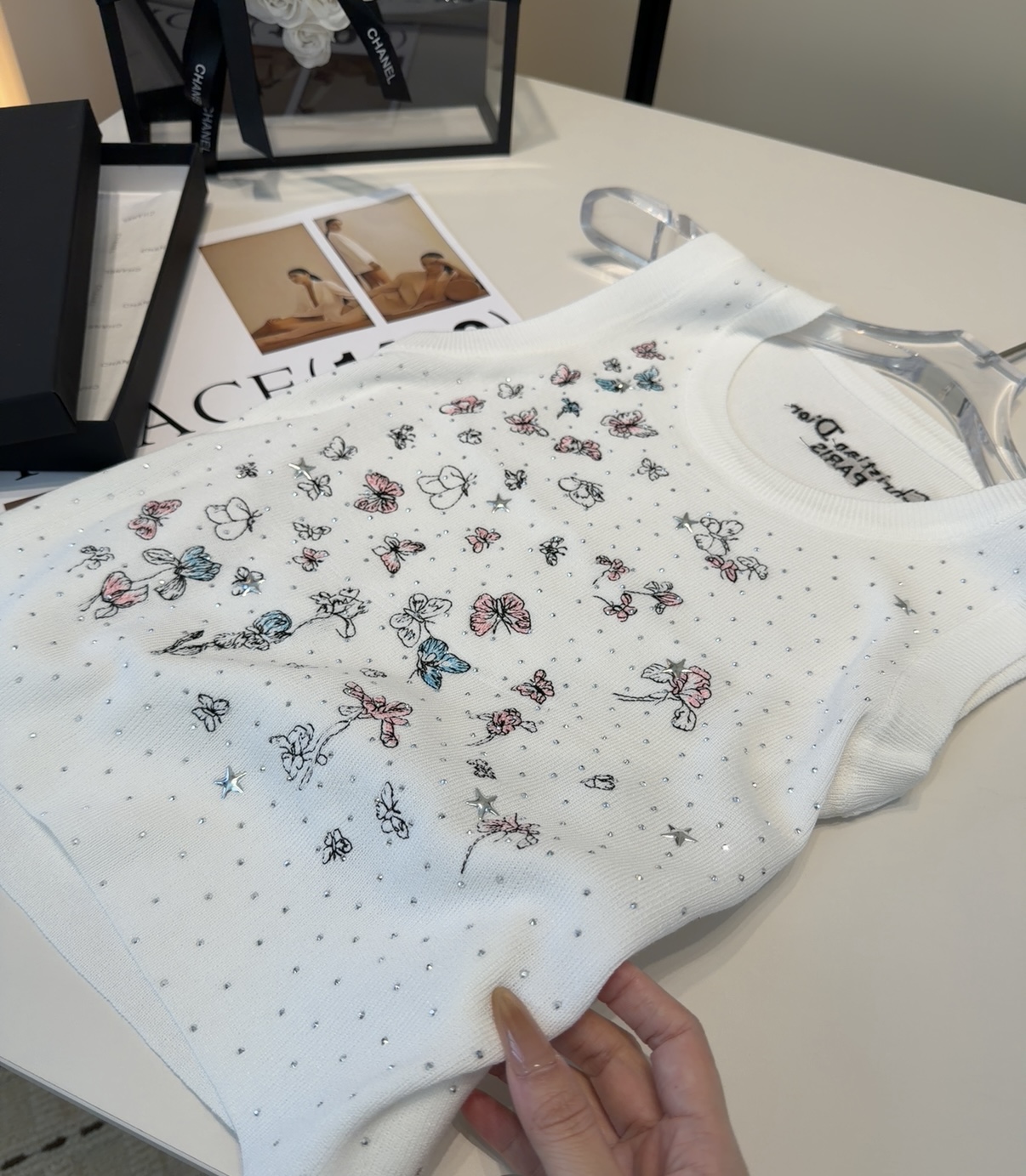 迪奥上衣背心基础简约 经典百搭 时髦高级均码