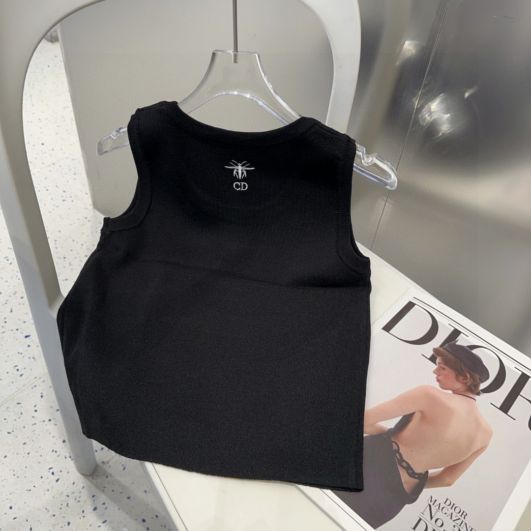 迪奥小背心，搭外套单穿超🔥爆均码