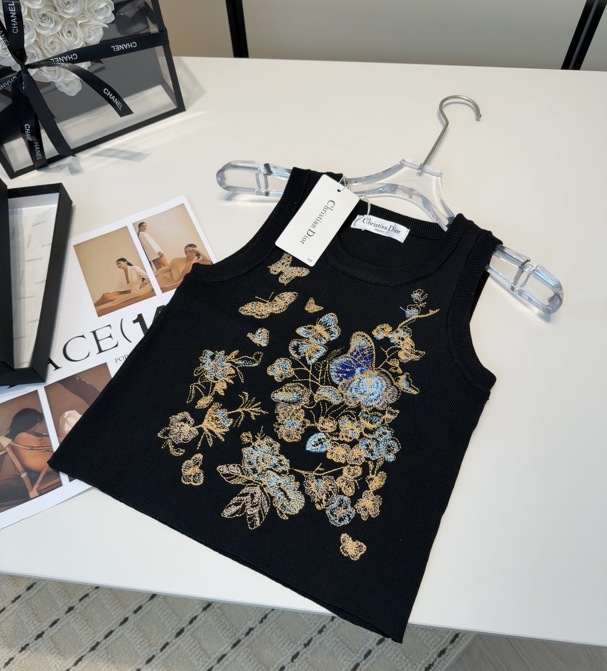 迪奥背心，搭外套单穿超🔥爆均码