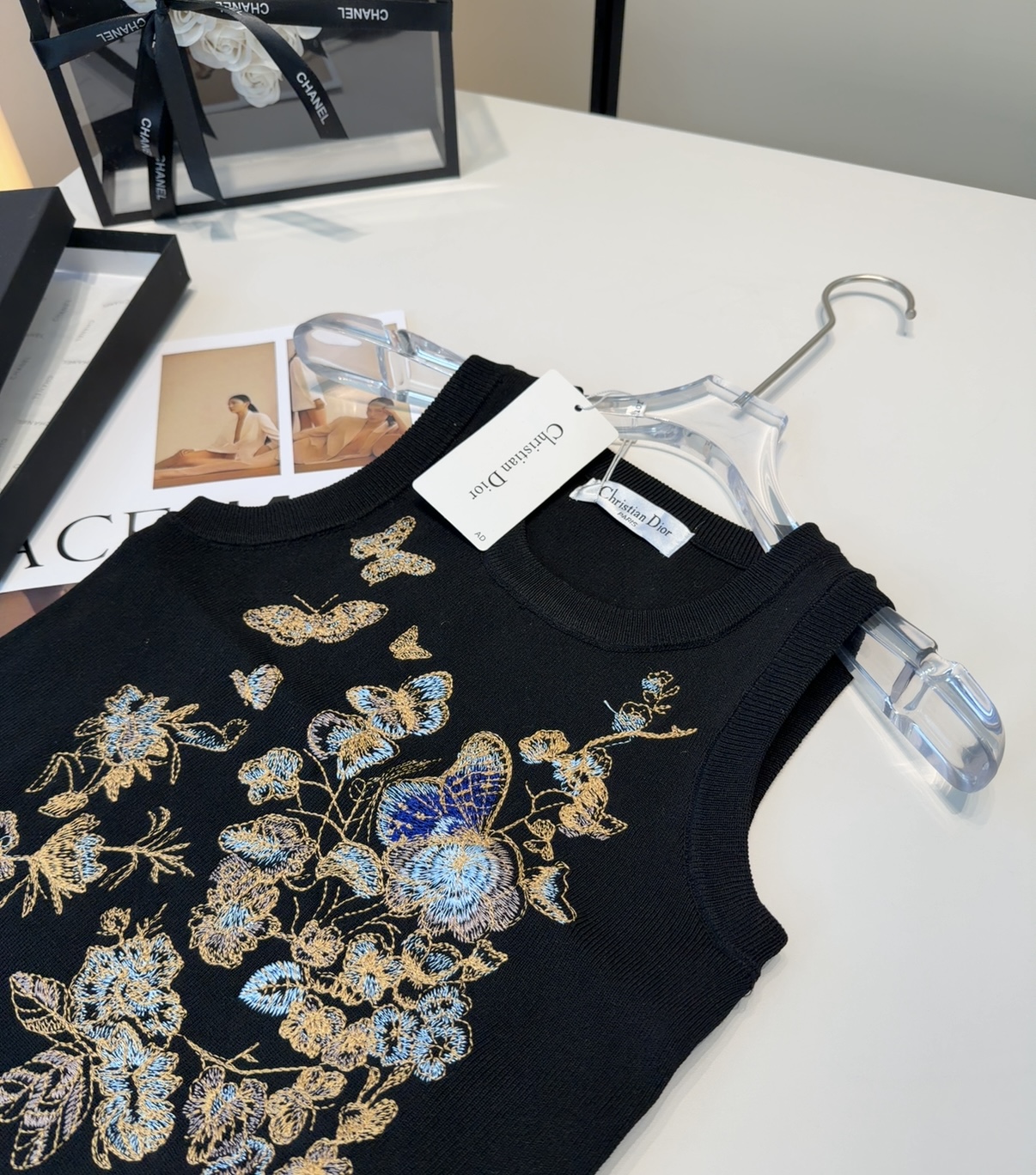 迪奥背心，搭外套单穿超🔥爆均码