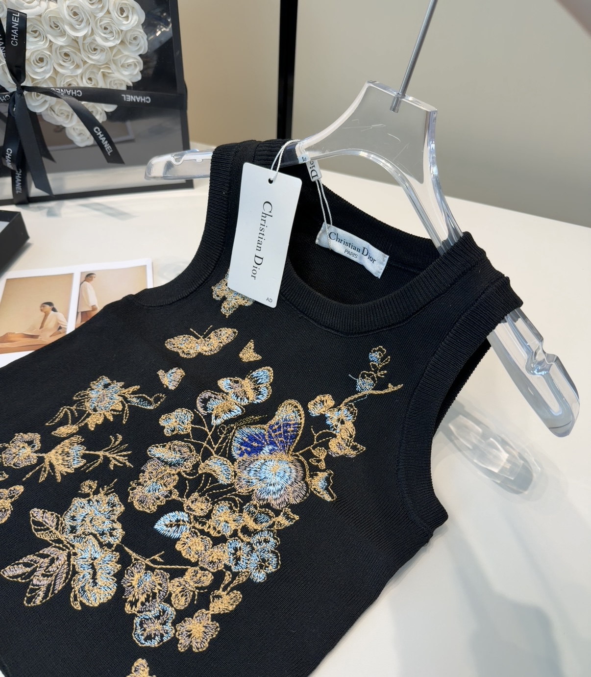 迪奥背心，搭外套单穿超🔥爆均码