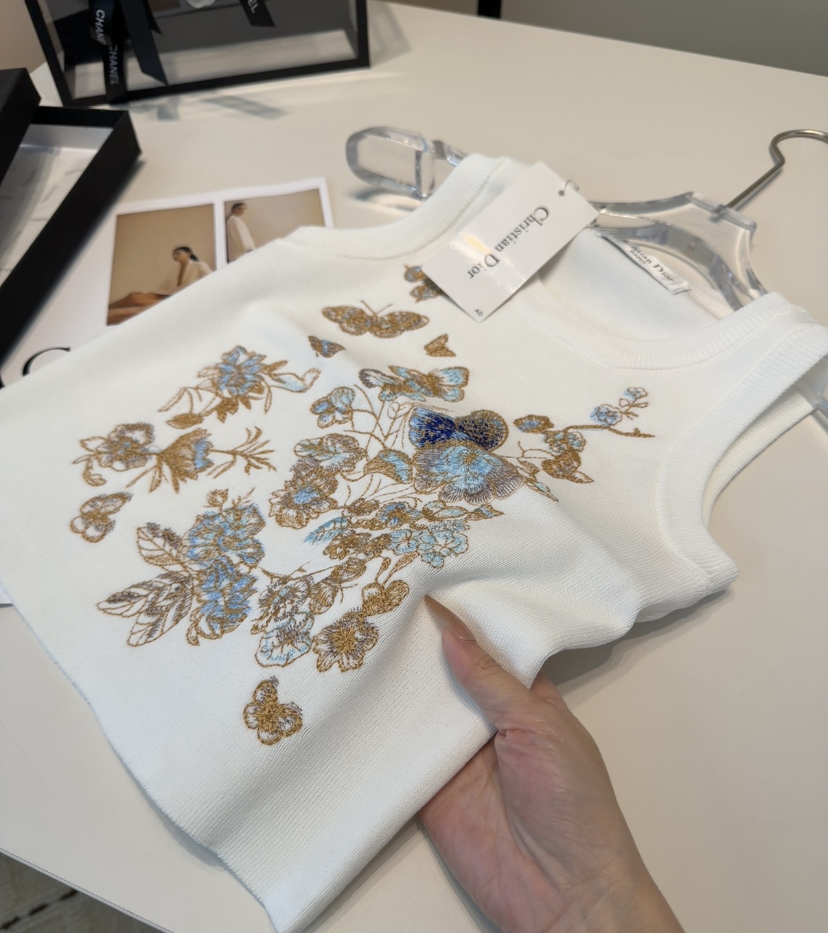 迪奥背心，搭外套单穿超🔥爆均码