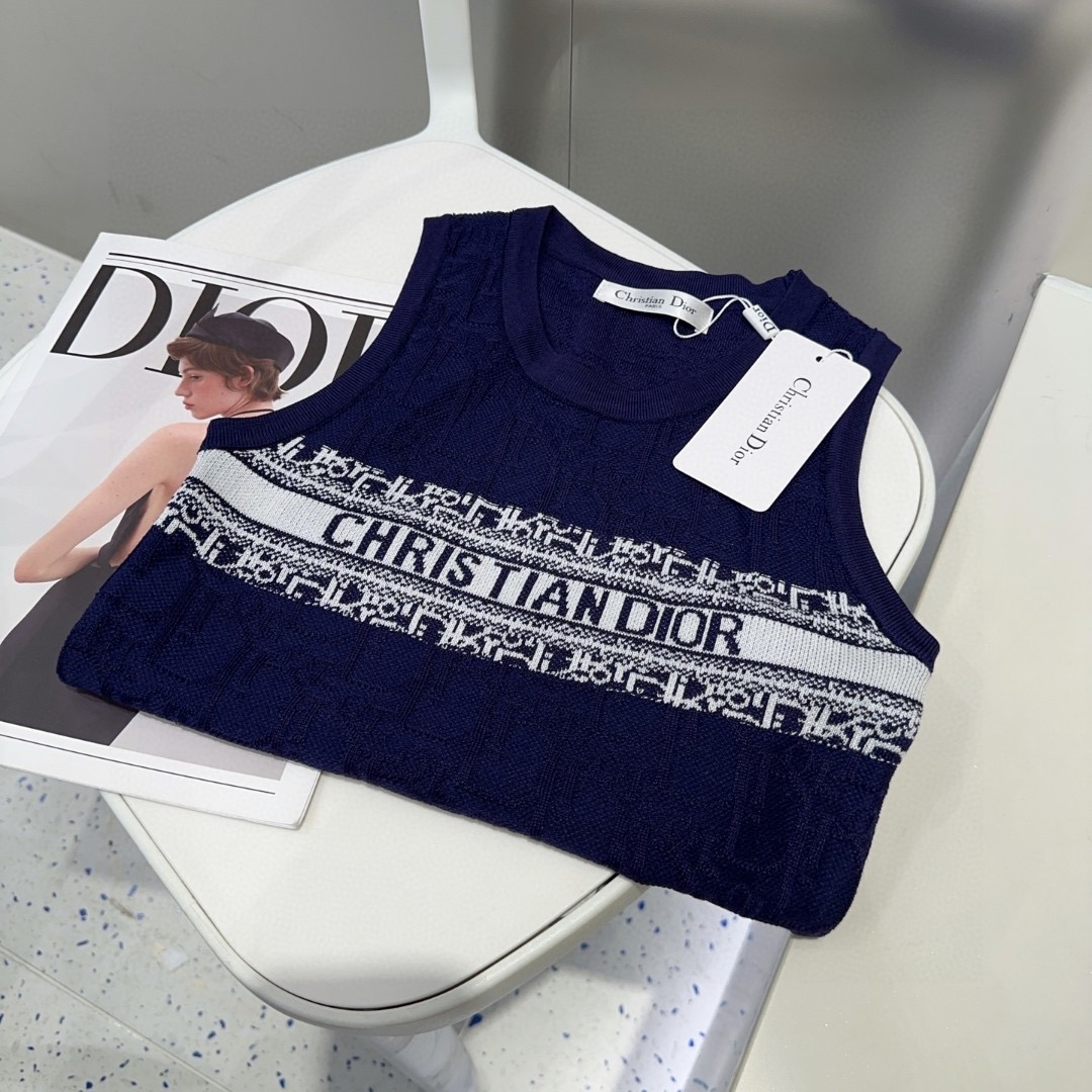 迪奥背心，搭外套单穿超🔥爆均码