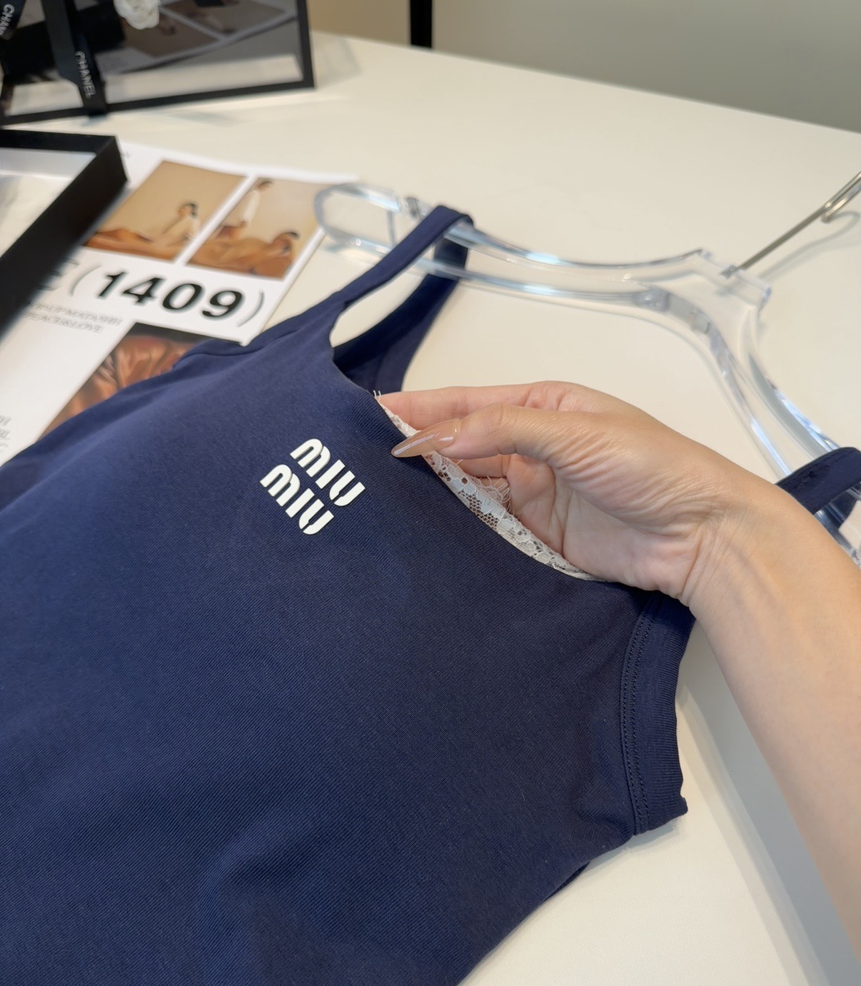 Miumiu背心，搭外套单穿超🔥爆均码