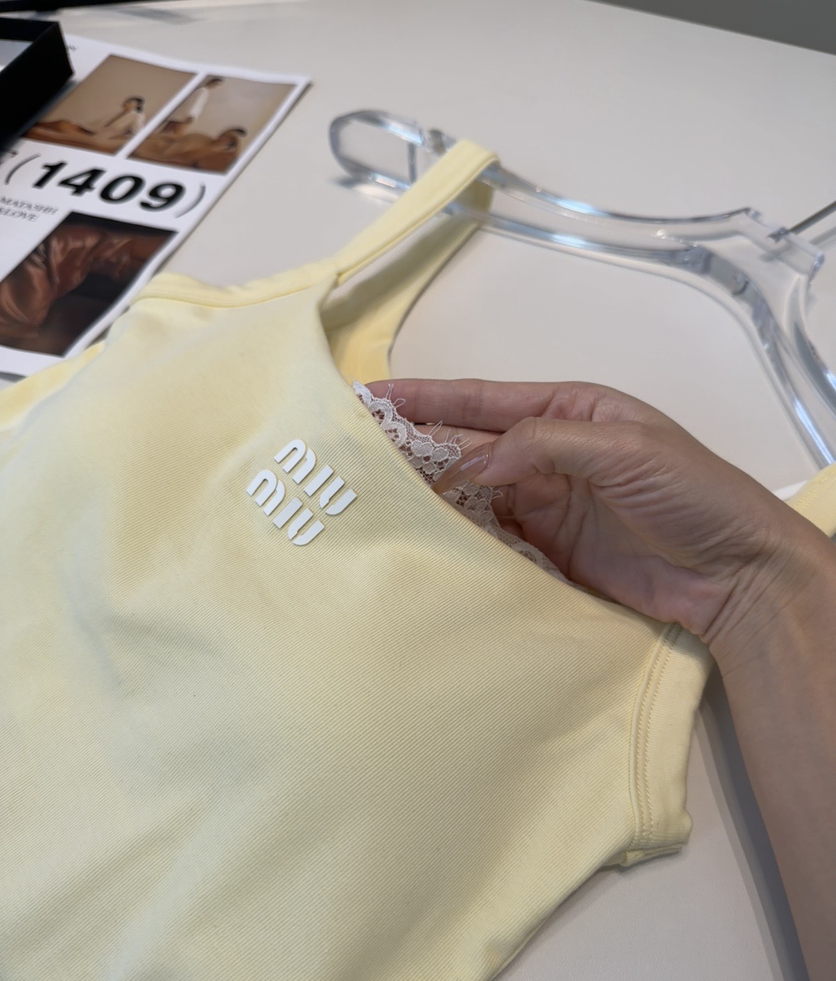 Miumiu背心，搭外套单穿超🔥爆均码