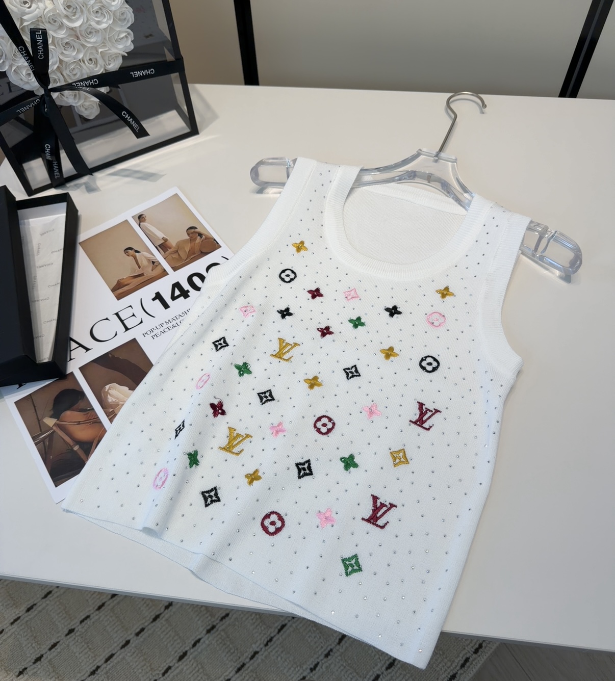 Lv背心，搭外套单穿超🔥爆均码