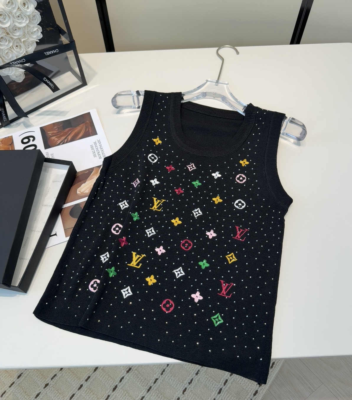 Lv背心，搭外套单穿超🔥爆均码