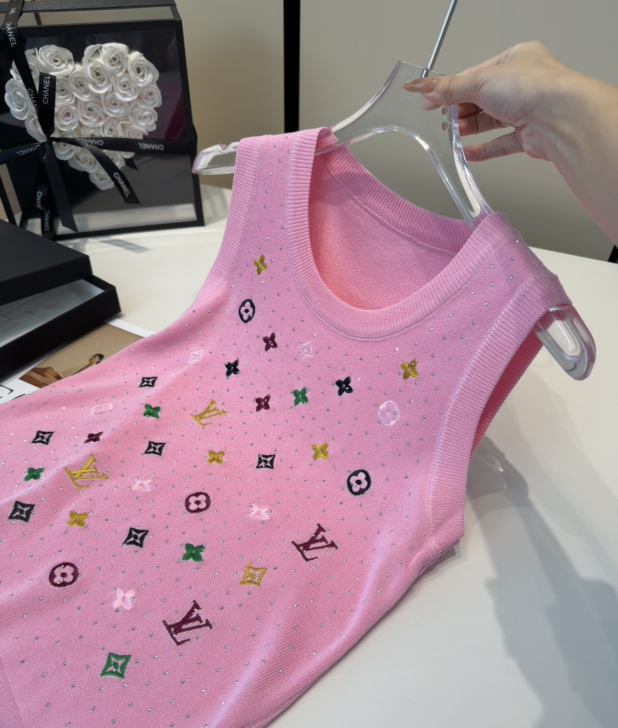 Lv背心，搭外套单穿超🔥爆均码