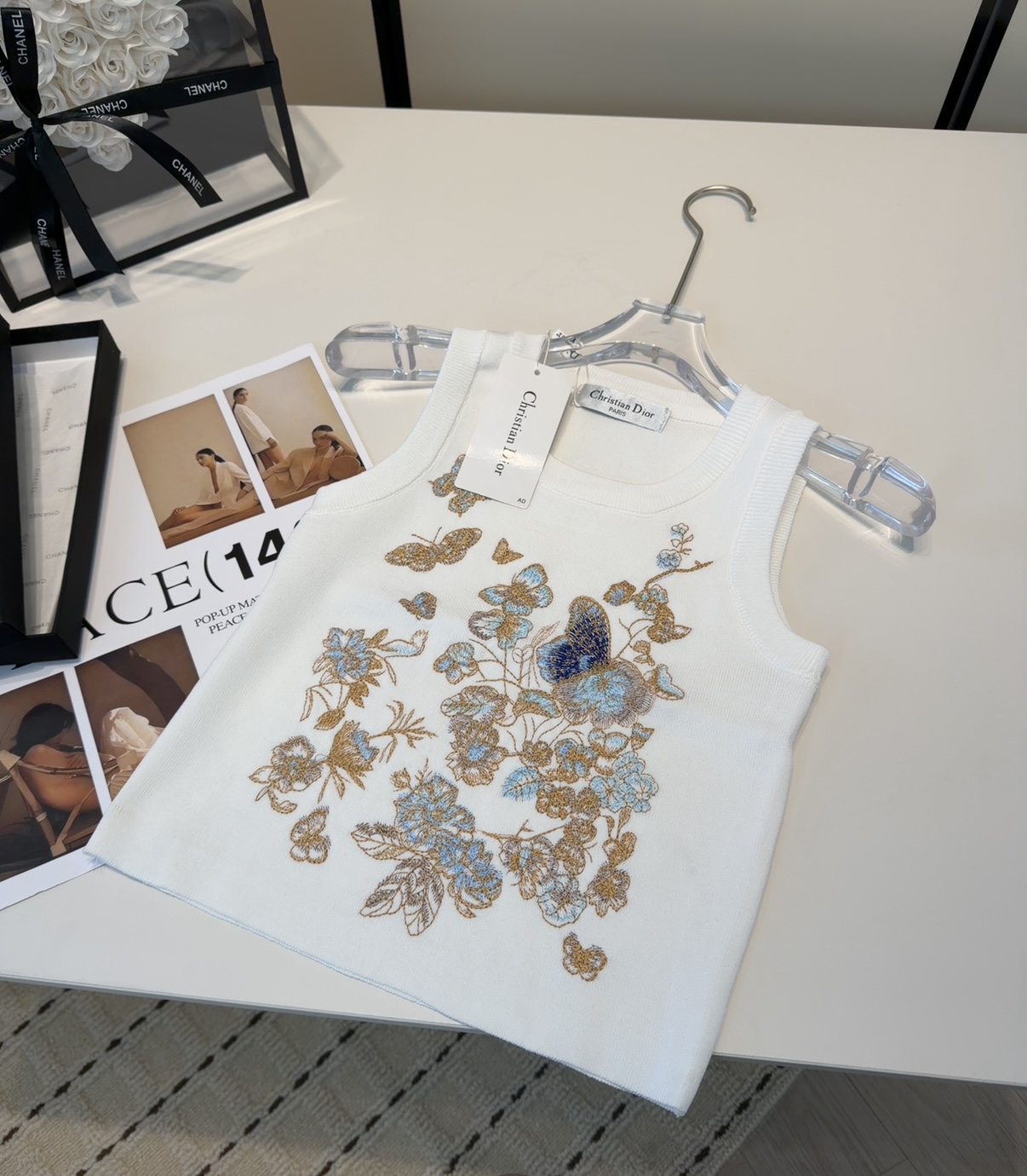 迪奥背心，搭外套单穿超🔥爆均码