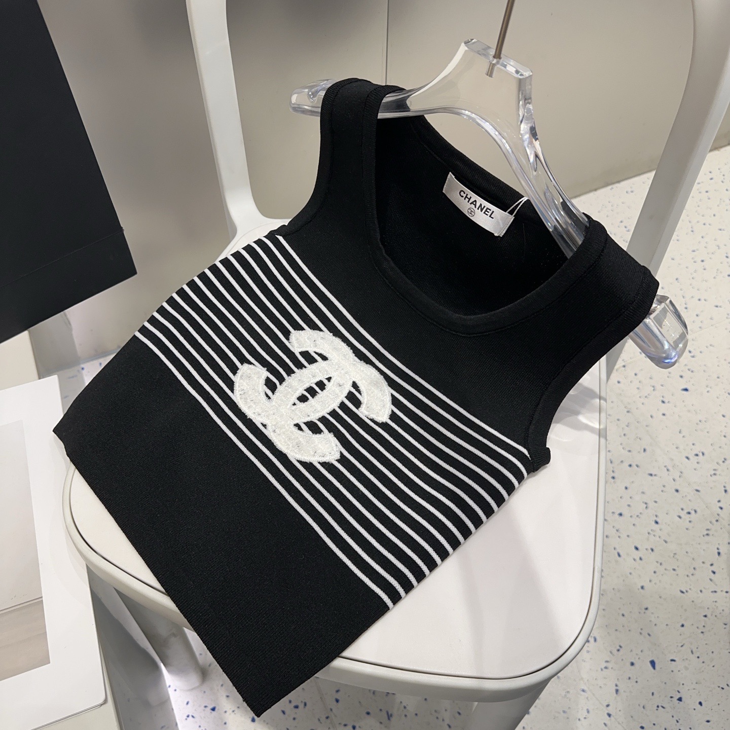 香奈儿小背心，搭外套单穿超🔥爆均码