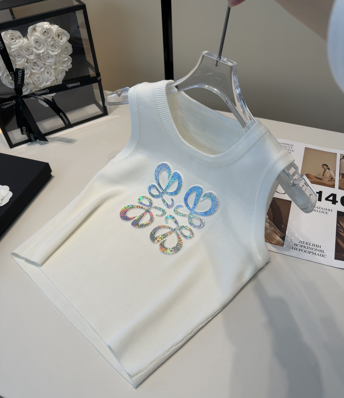 罗意威背心，搭外套单穿超🔥爆均码