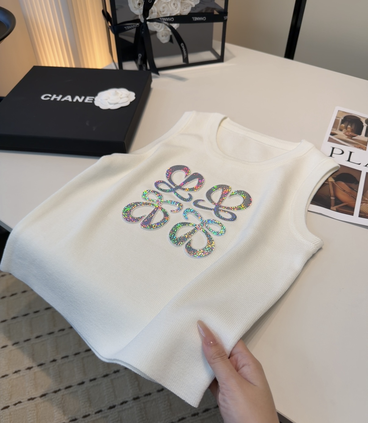 罗意威背心，搭外套单穿超🔥爆均码