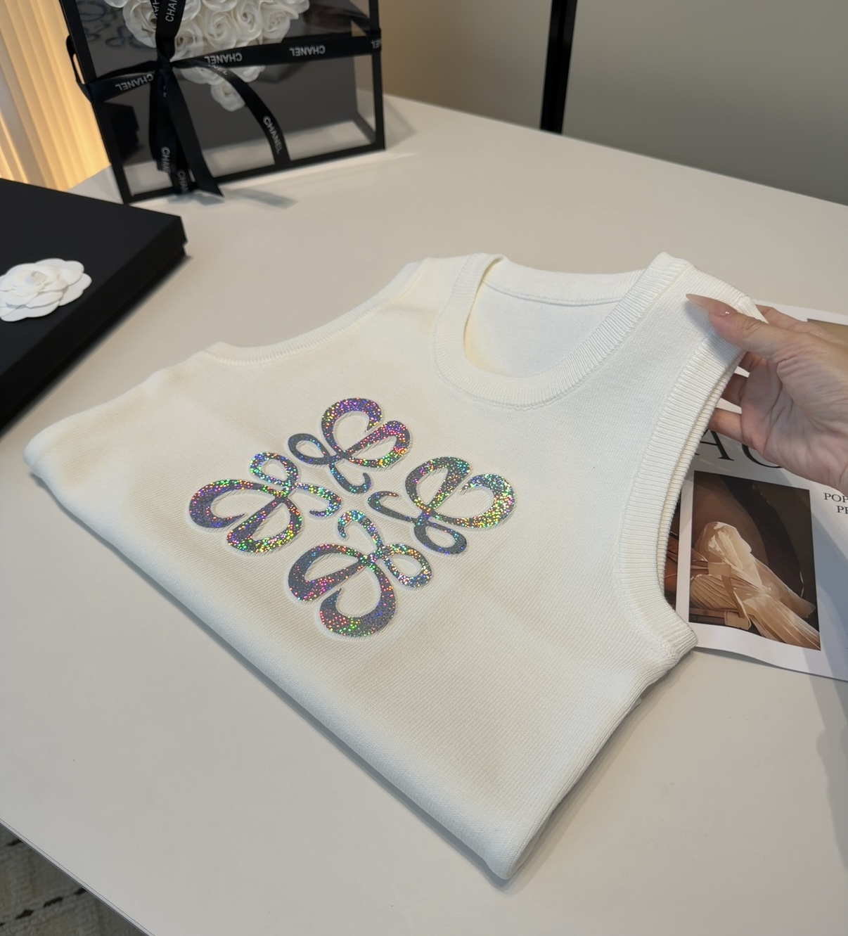 罗意威背心，搭外套单穿超🔥爆均码